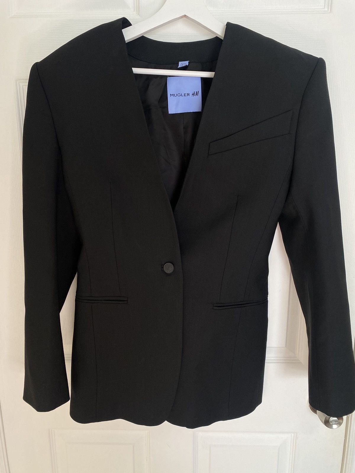 H&M Oversized Wool Blazer Size XS / US 0-2 / IT 36-38 - 5 Thumbnail