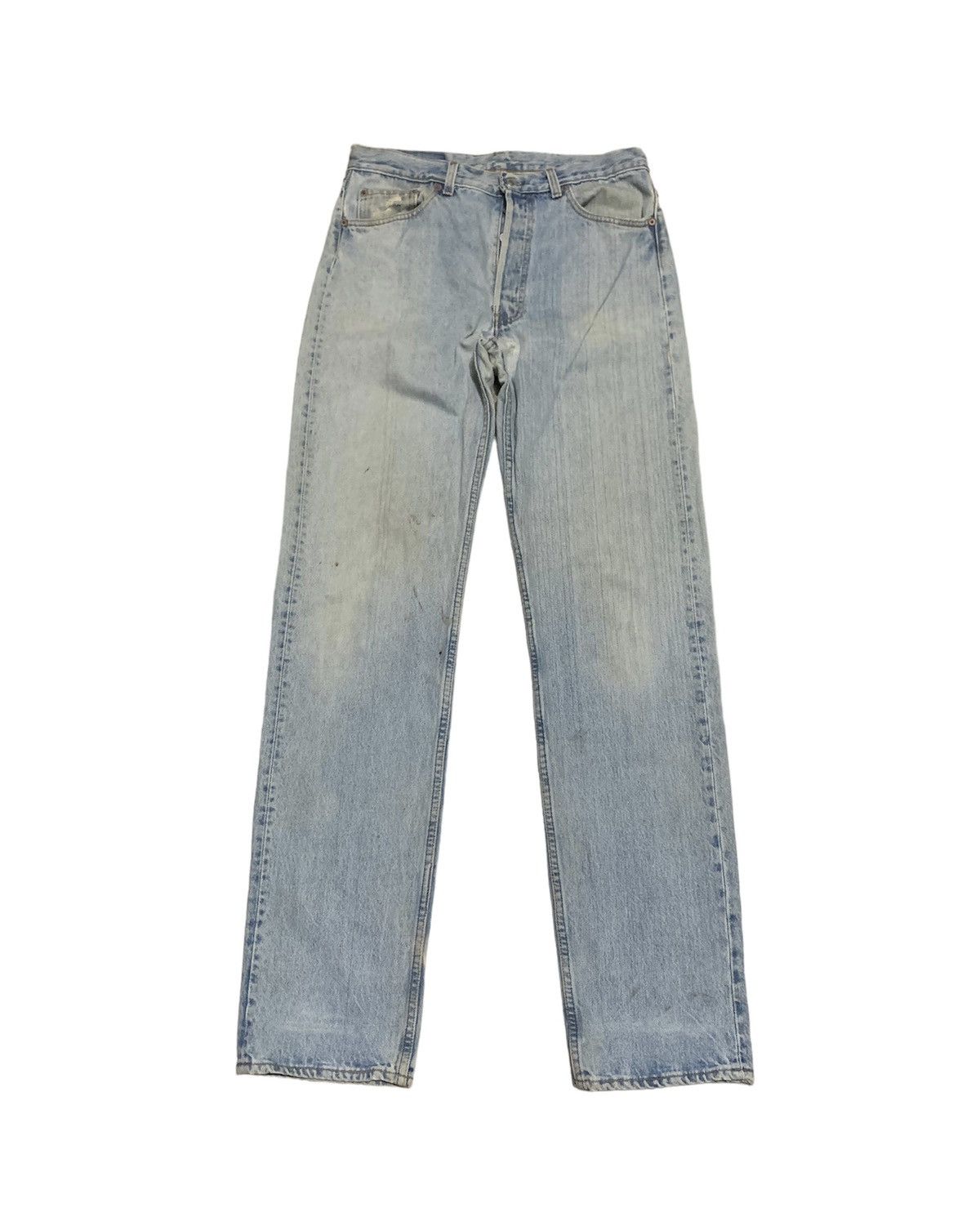 Levi's Vintage Levis 501 Straight Jeans Size US 33 - 1 Thumbnail