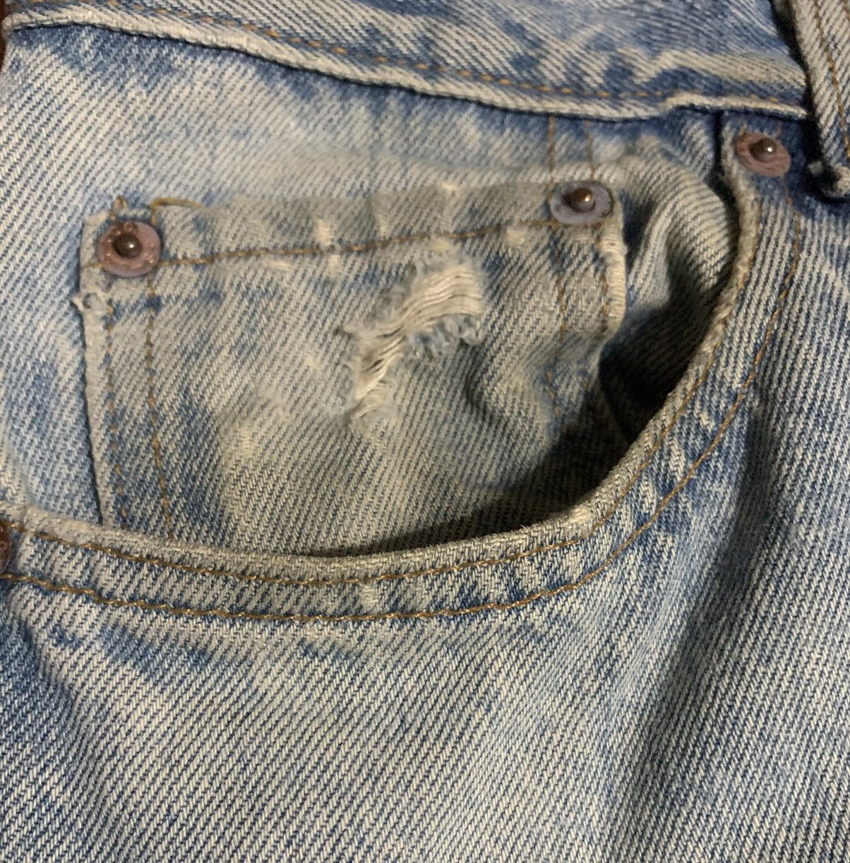 Levi's Vintage Levis 501 Straight Jeans Size US 33 - 6 Thumbnail