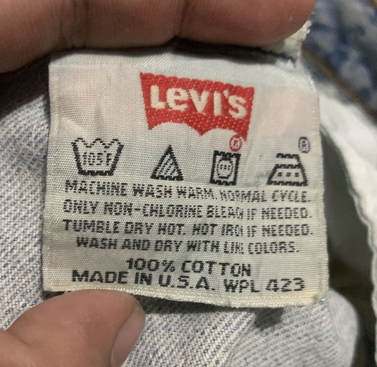 Levi's Vintage Levis 501 Straight Jeans Size US 33 - 11 Thumbnail