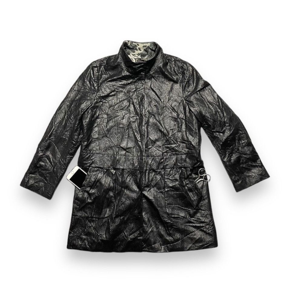 If Six Was Nine 🇯🇵 PETILLANTE SNAKE SKIN BUTTON UP LONG JACKET Size US L / EU 52-54 / 3 - 1 Thumbnail