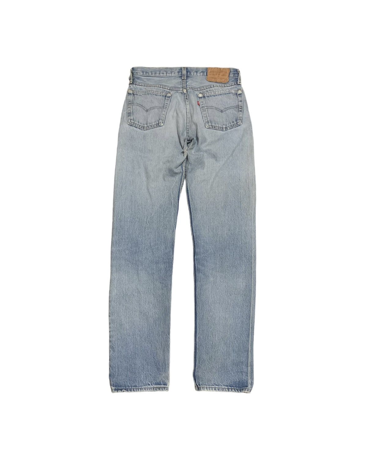 Levi's Vintage 90s Levis 501 Straight Leg Jeans Made In Usa Size US 29 - 2 Thumbnail