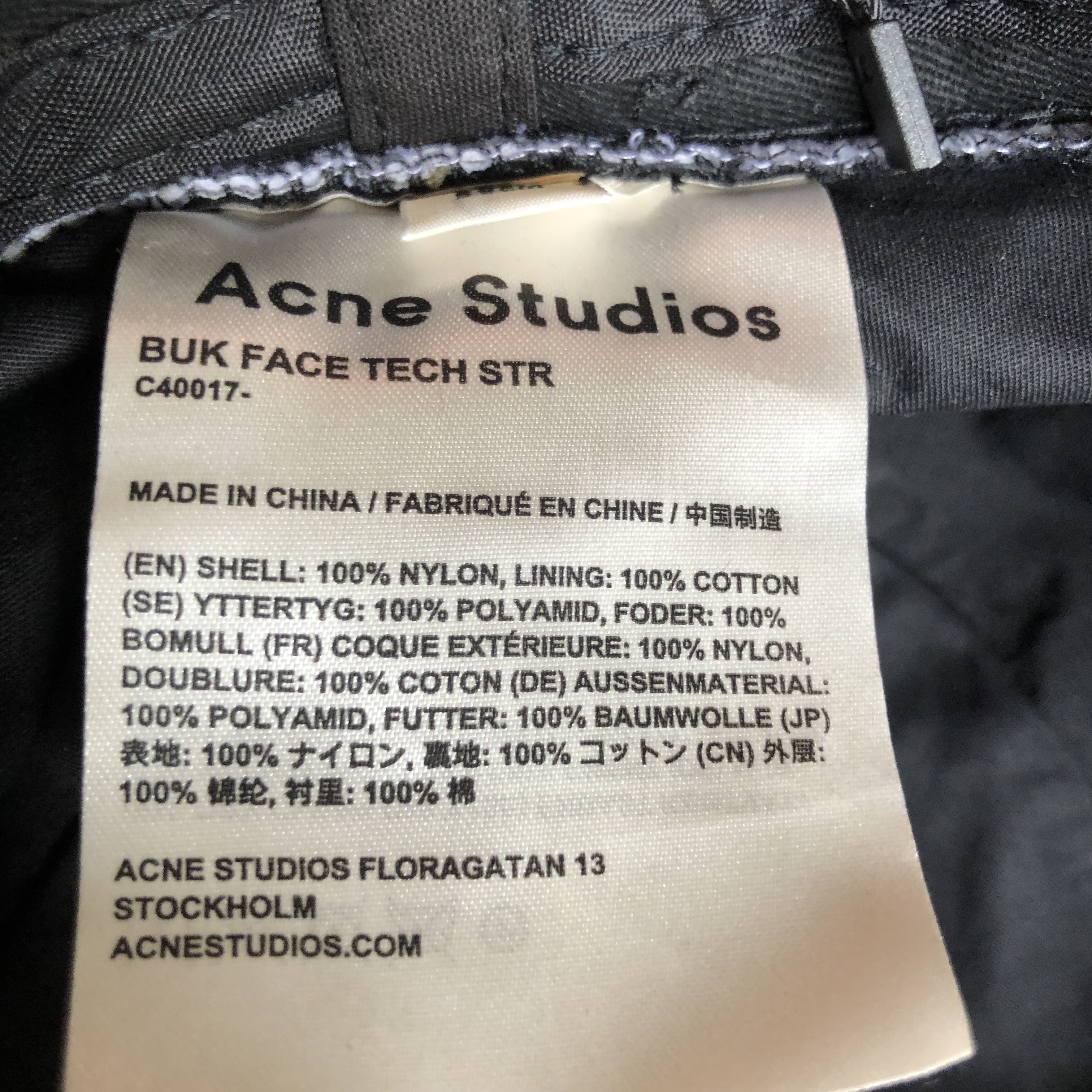 Acne Studios Acne Studios But Face Bucket Hat Size ONE SIZE - 4 Thumbnail