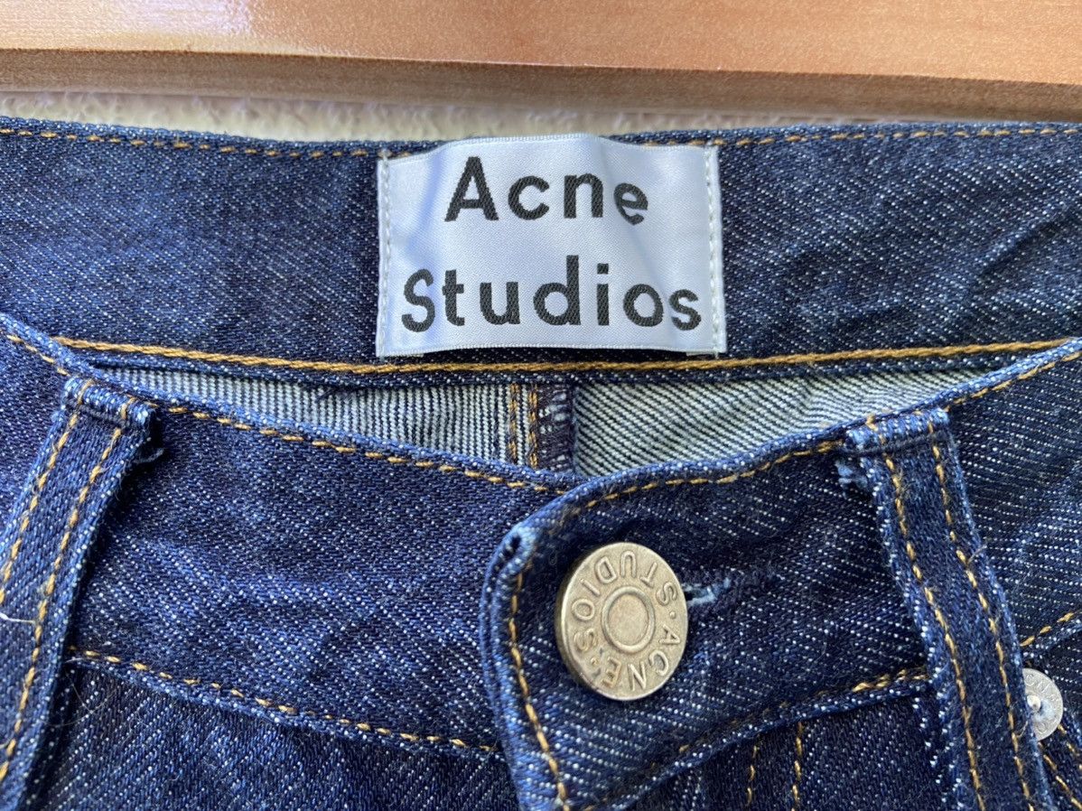 Acne Studios Acne studios MAX RAW Indigo denim jeans Size US 32 / EU 48 - 3 Thumbnail