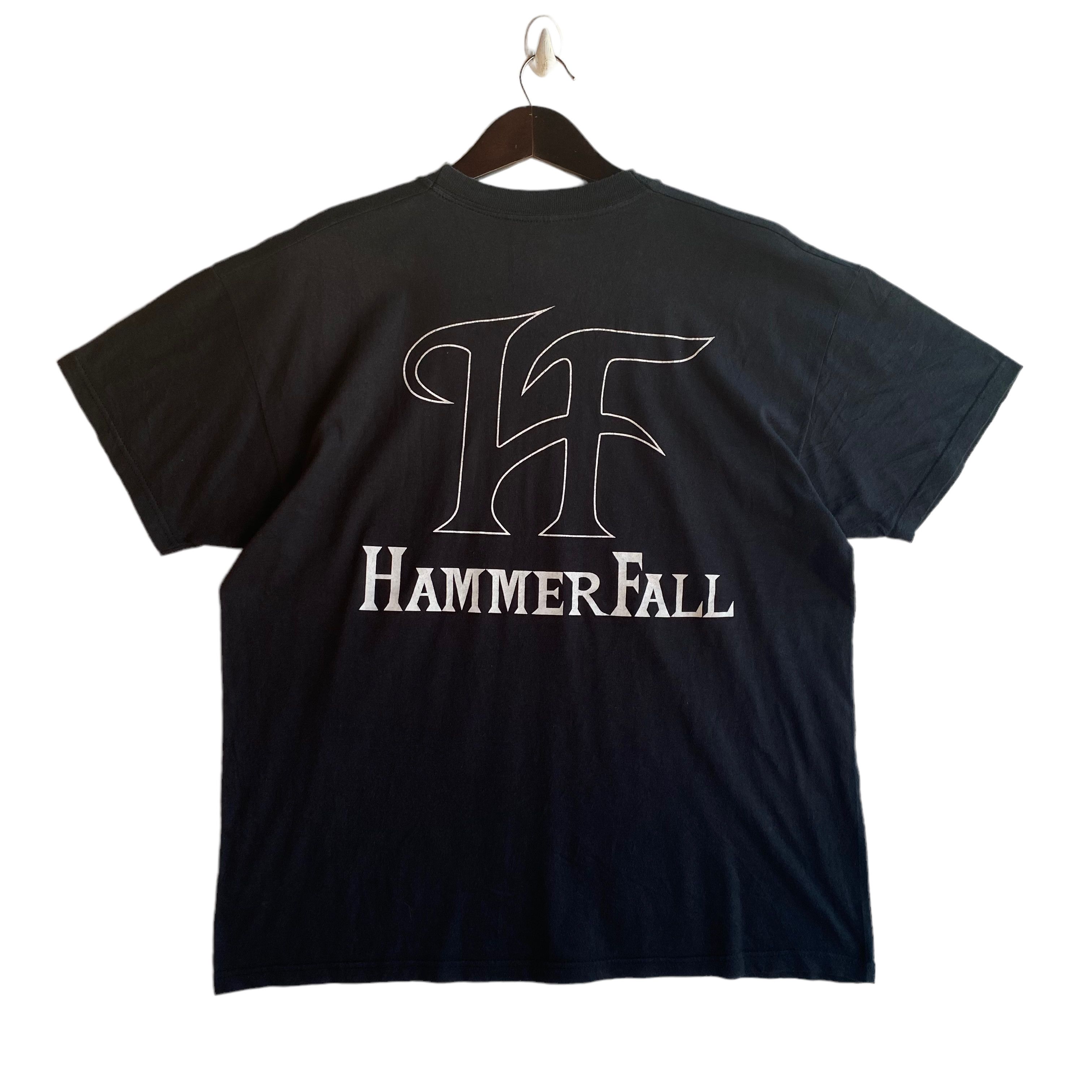 Band Tees 💥VINTAGE HAMMERFALL power metal band Chapter V album shirt Size US XL / EU 56 / 4 - 2 Thumbnail