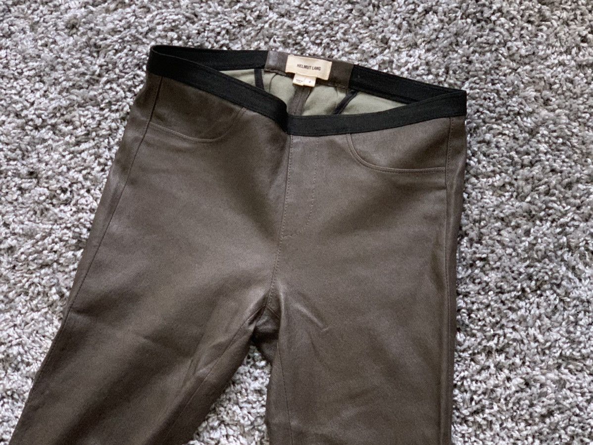 Helmut Lang Helmut Lang leather leggins Size 27" / US 4 / IT 40 - 7 Thumbnail