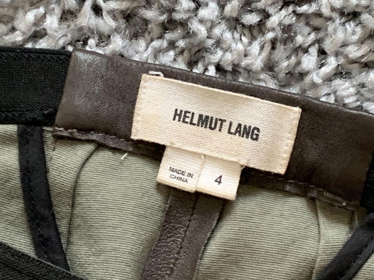 Helmut Lang Helmut Lang leather leggins Size 27" / US 4 / IT 40 - 6 Thumbnail
