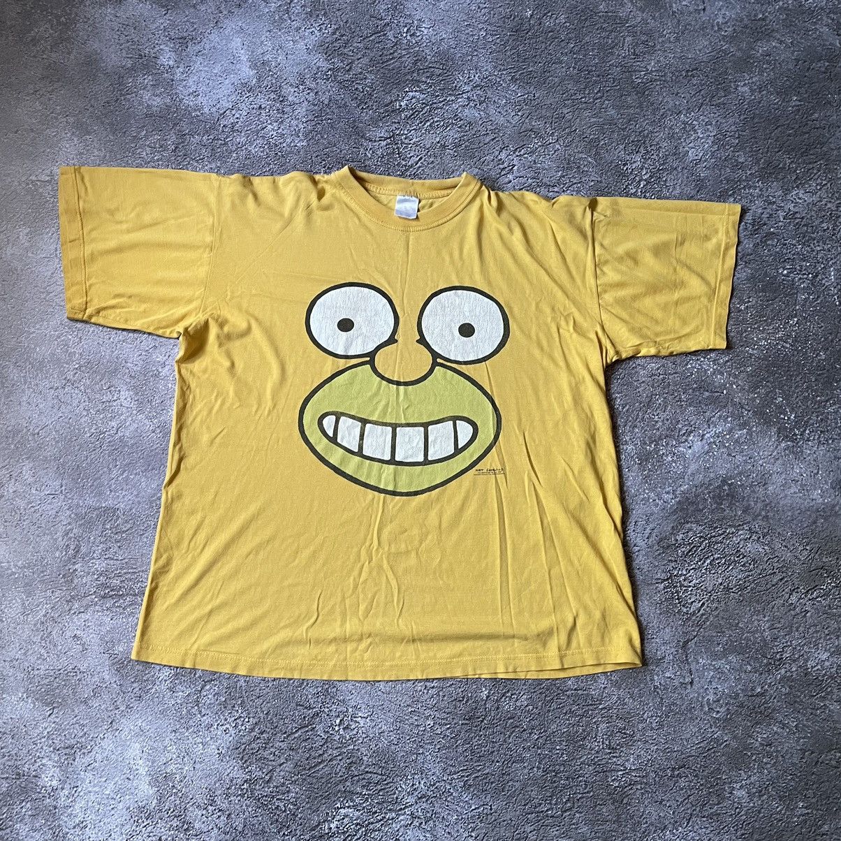 Cartoon Network Vintage Y2K ADULT CARTOON FUNNY HOMER FACE 1999 XL Size US XL / EU 56 / 4 - 3 Thumbnail