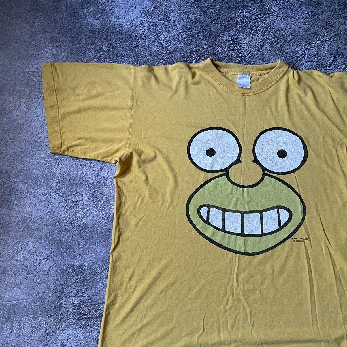 Cartoon Network Vintage Y2K ADULT CARTOON FUNNY HOMER FACE 1999 XL Size US XL / EU 56 / 4 - 4 Thumbnail