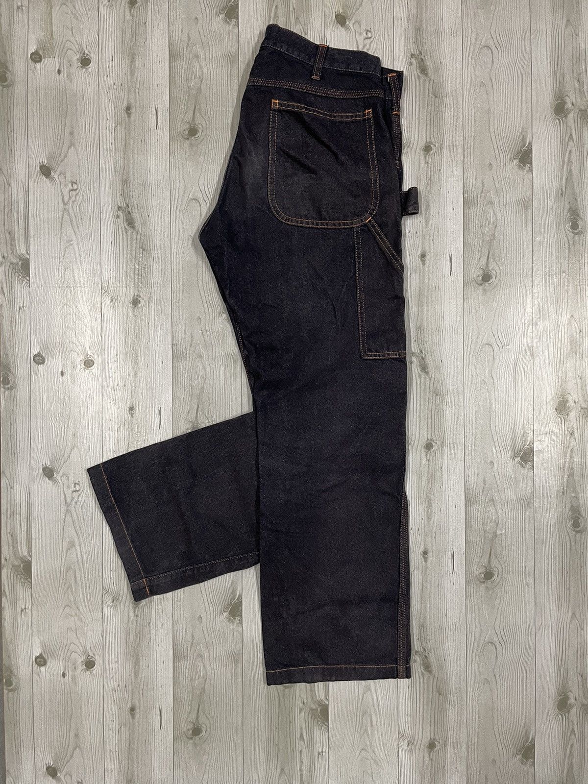Comme des Garcons × Comme des Garcons Homme CDG Homme AD 2007 Carpenter Denim Pant Size US 32 / EU 48 - 3 Thumbnail