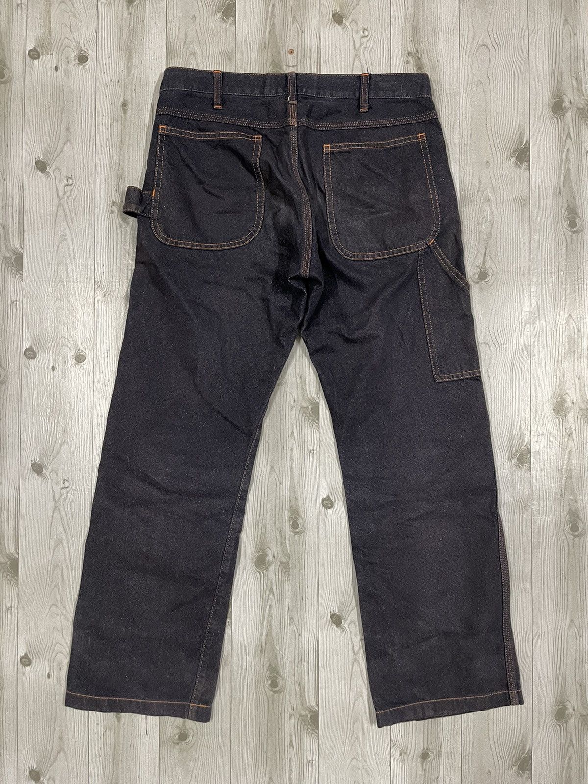 Comme des Garcons × Comme des Garcons Homme CDG Homme AD 2007 Carpenter Denim Pant Size US 32 / EU 48 - 2 Thumbnail