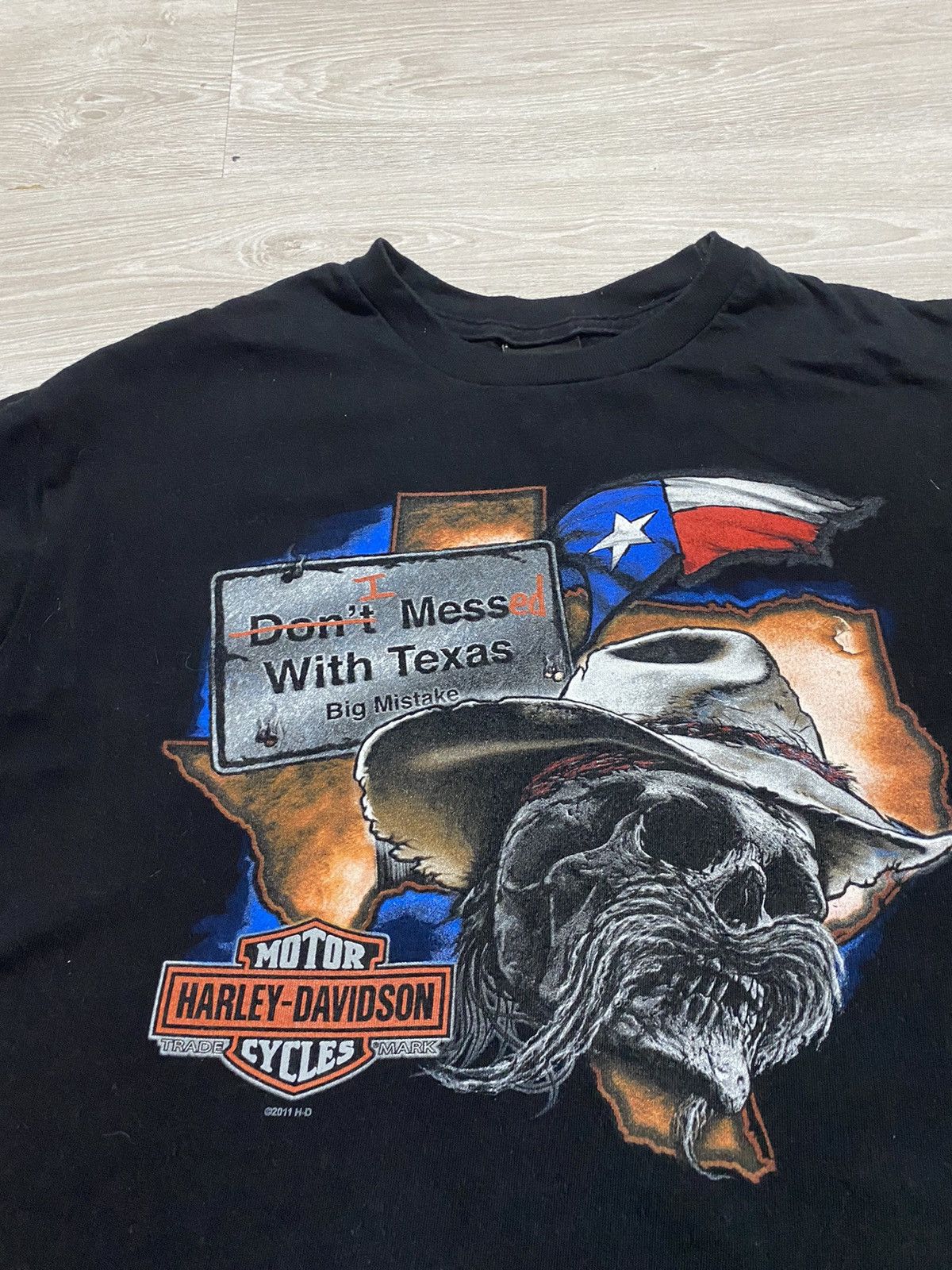 Harley Davidson × Vintage Vintage Harley Davidson 2009 Texas edition 2xlogo Size US L / EU 52-54 / 3 - 3 Thumbnail
