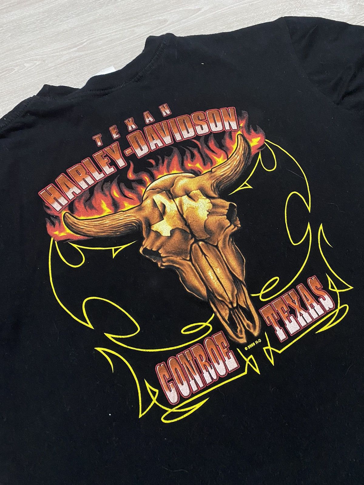 Harley Davidson × Vintage Vintage Harley Davidson 2009 Texas edition 2xlogo Size US L / EU 52-54 / 3 - 10 Thumbnail