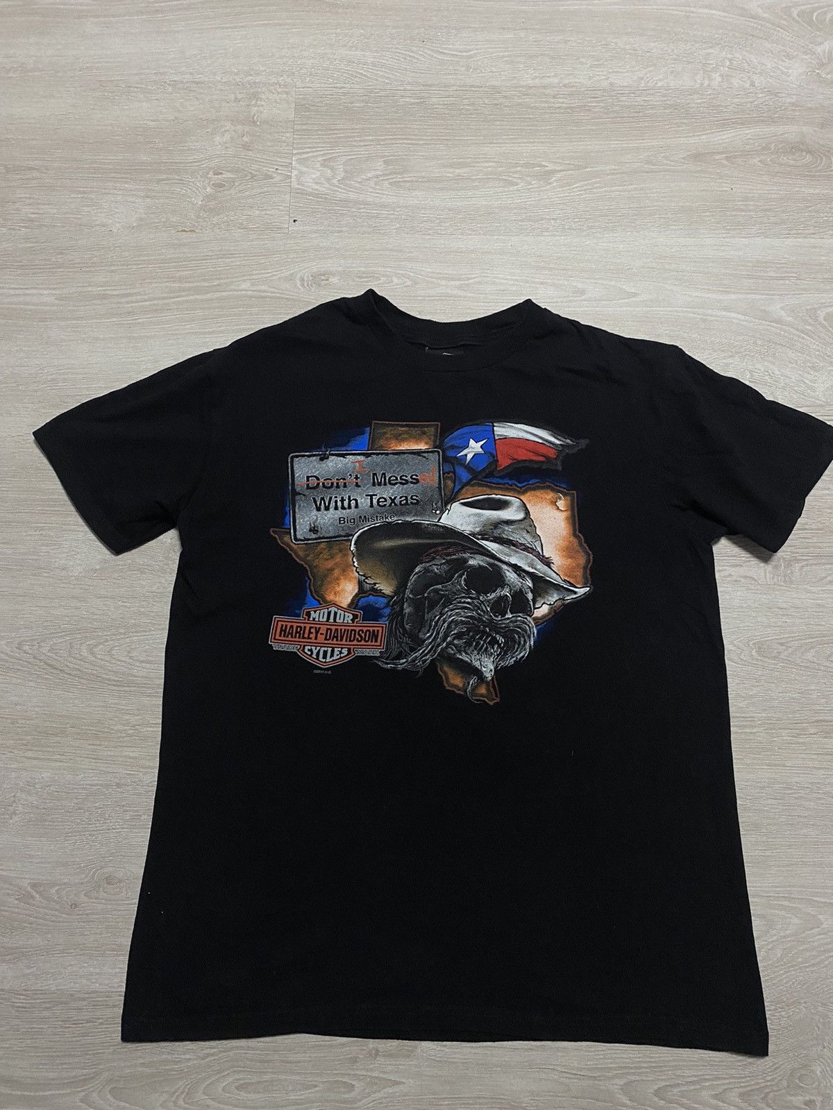 Harley Davidson × Vintage Vintage Harley Davidson 2009 Texas edition 2xlogo Size US L / EU 52-54 / 3 - 2 Thumbnail