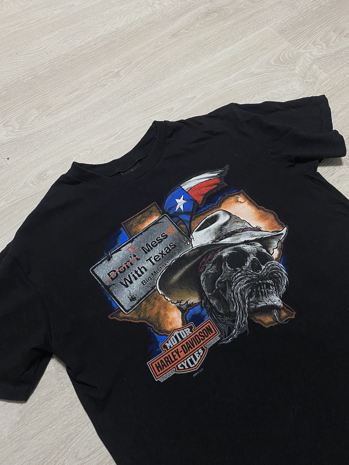 Harley Davidson × Vintage Vintage Harley Davidson 2009 Texas edition 2xlogo Size US L / EU 52-54 / 3 - 1 Thumbnail
