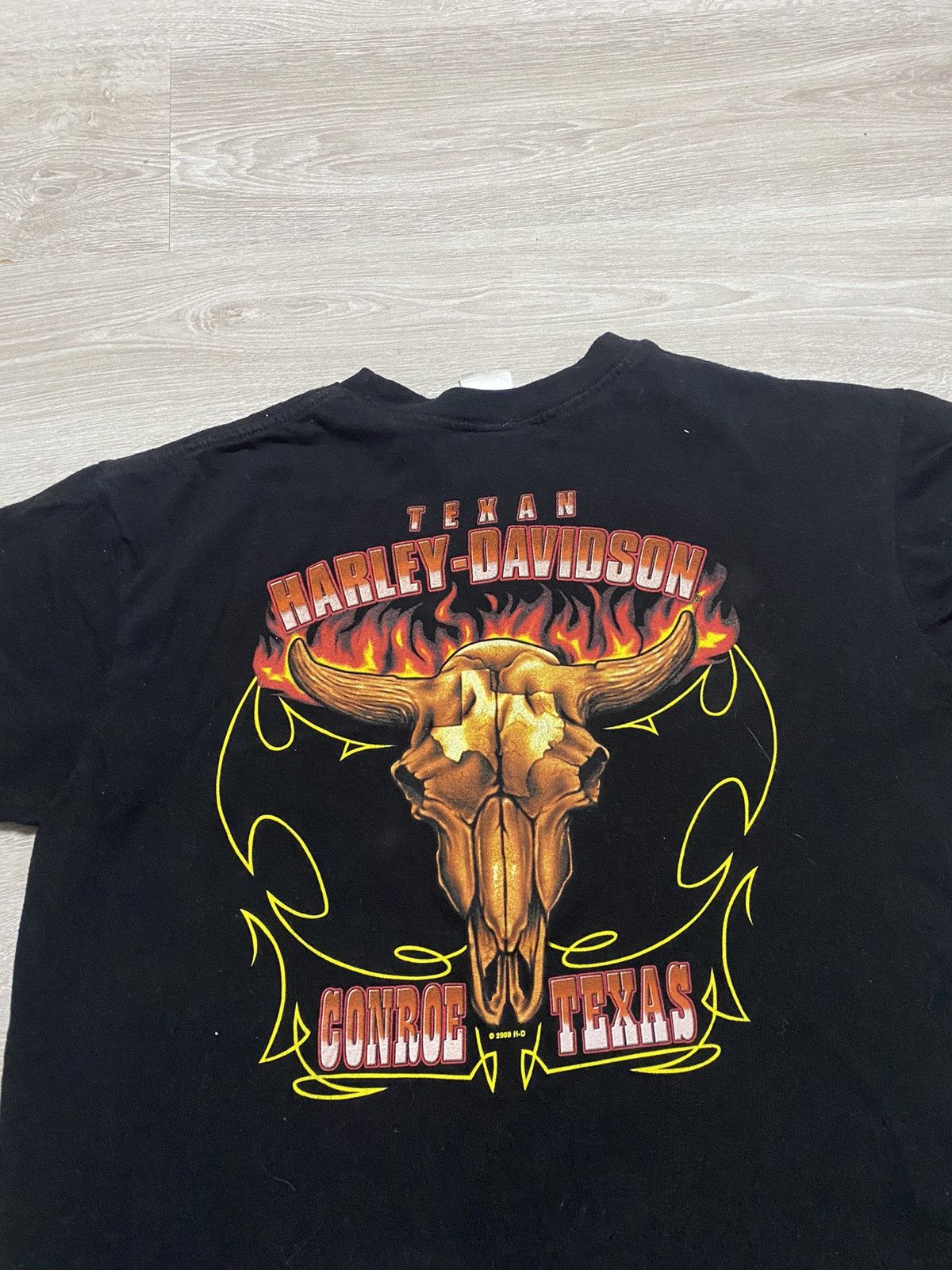 Harley Davidson × Vintage Vintage Harley Davidson 2009 Texas edition 2xlogo Size US L / EU 52-54 / 3 - 8 Thumbnail