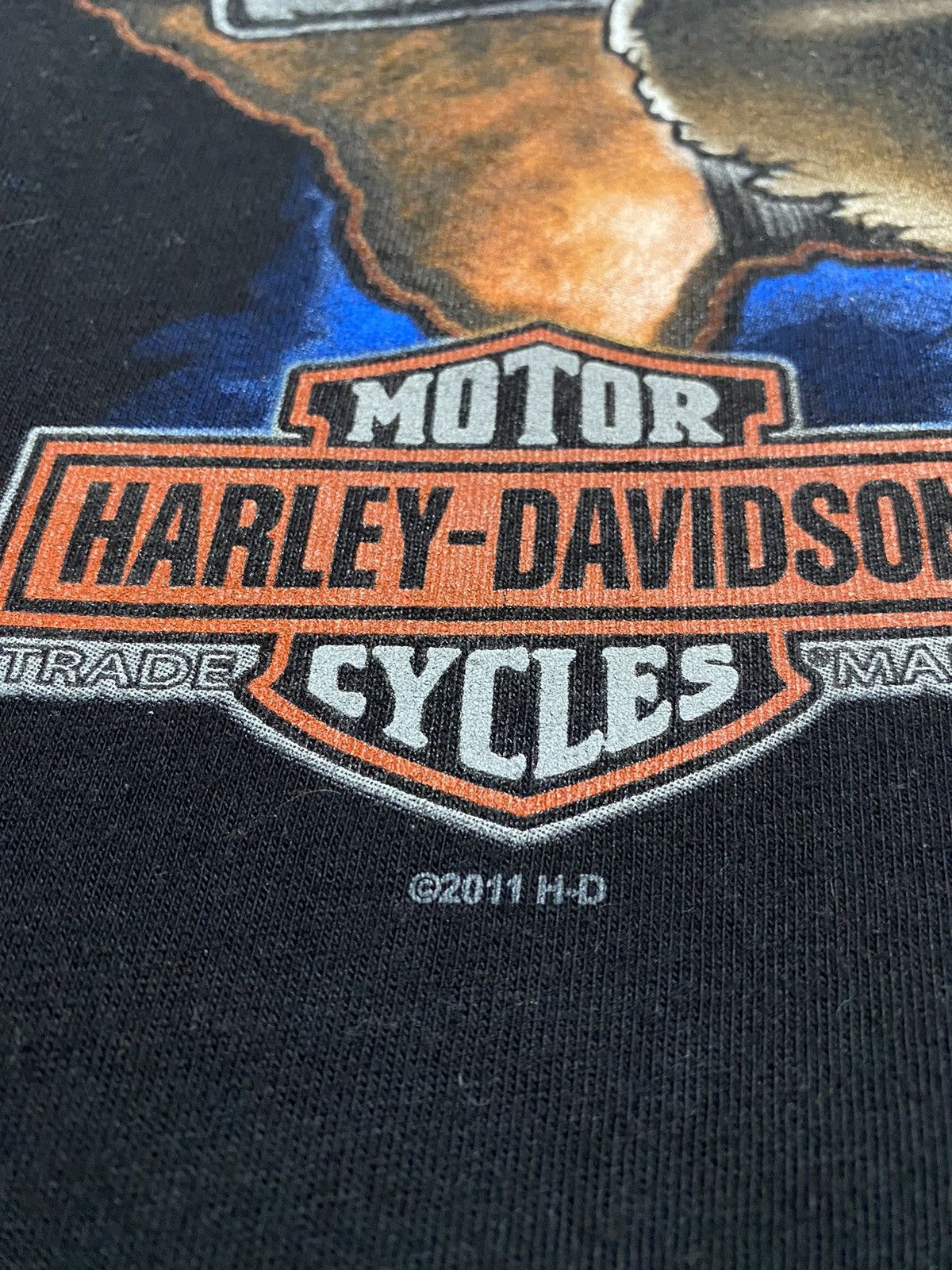 Harley Davidson × Vintage Vintage Harley Davidson 2009 Texas edition 2xlogo Size US L / EU 52-54 / 3 - 4 Thumbnail
