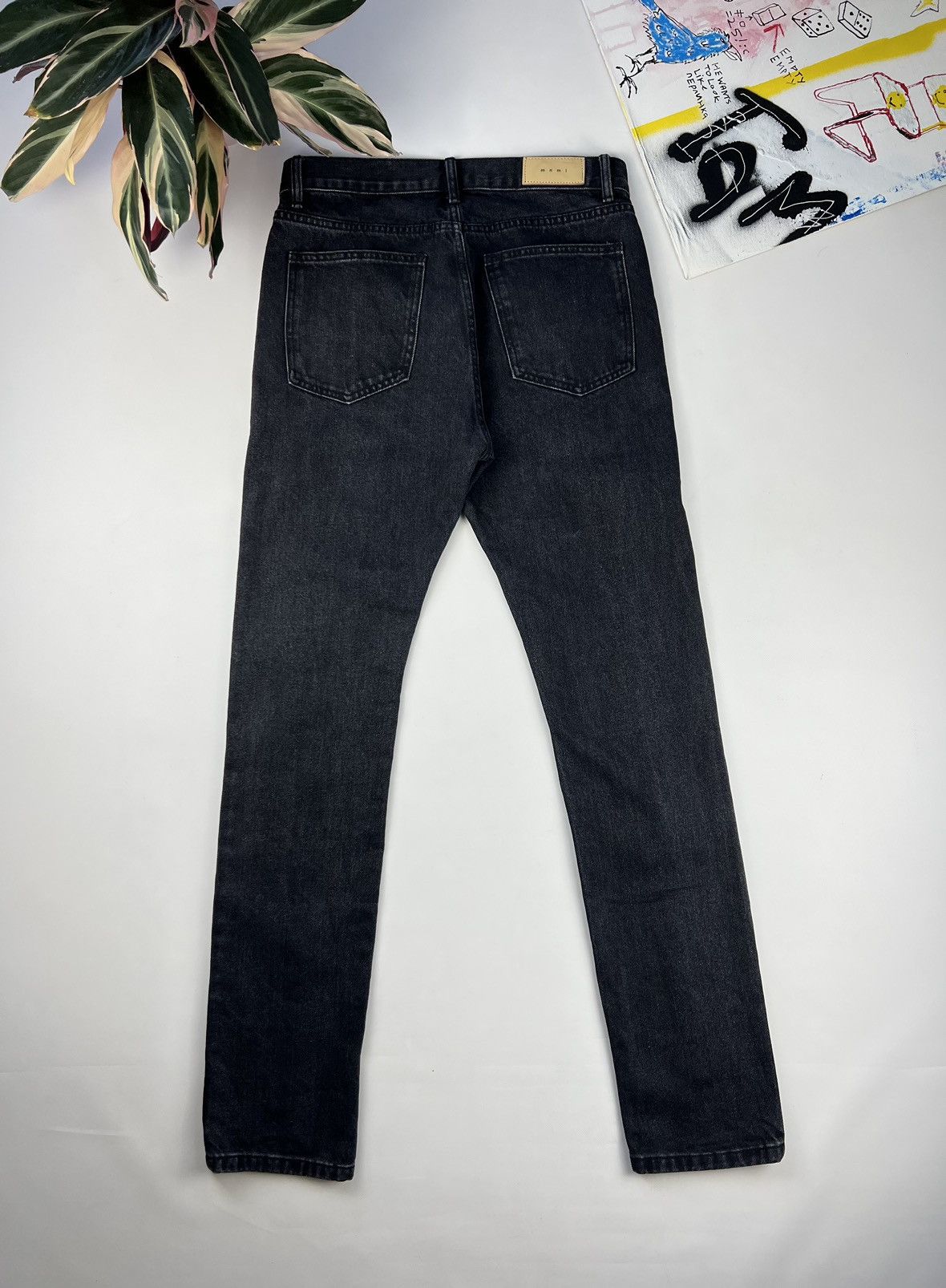 Vintage Mnml Skeleton💀 Jeans Size 33 Size US 33 - 9 Thumbnail