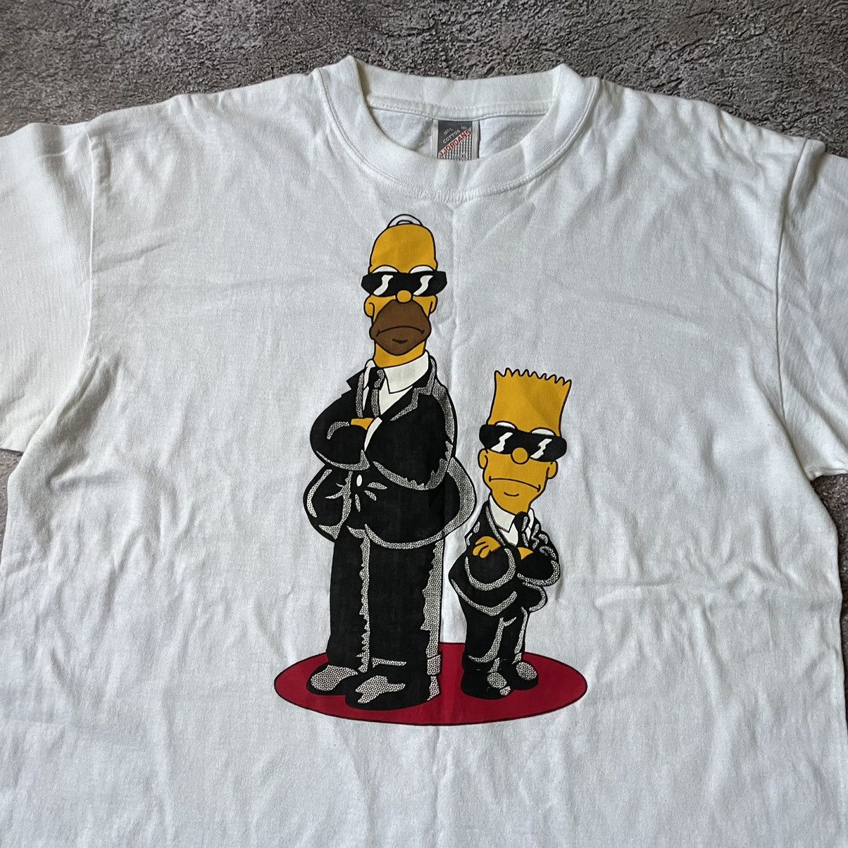 Vintage Vintage Y2K Homer 007 Agent Graphic Tee Streetwear Washed XL Size US XL / EU 56 / 4 - 5 Thumbnail