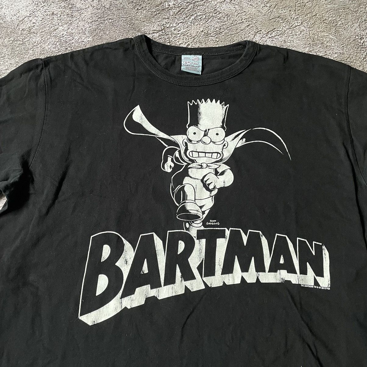 Vintage Vintage Y2K Bartman Graphic Tee Sun Faded Skate Streetwear M Size US M / EU 48-50 / 2 - 5 Thumbnail