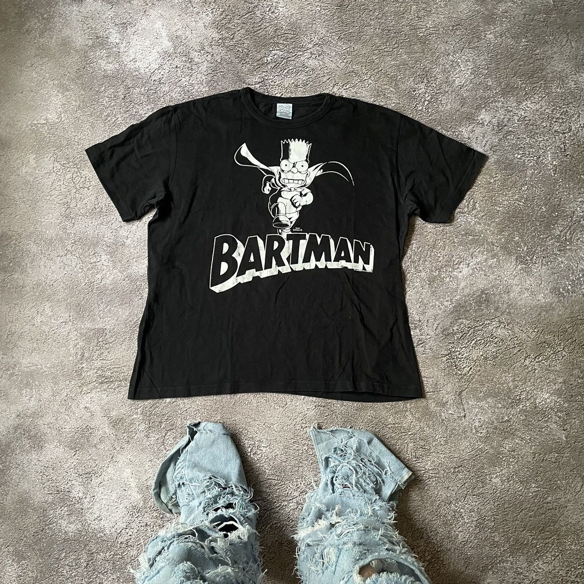 Vintage Vintage Y2K Bartman Graphic Tee Sun Faded Skate Streetwear M Size US M / EU 48-50 / 2 - 1 Thumbnail