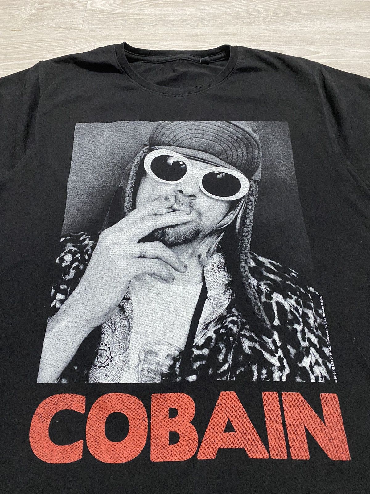 Nirvana Nirvana tee Face Kurt Cobain size M Size US M / EU 48-50 / 2 - 3 Thumbnail