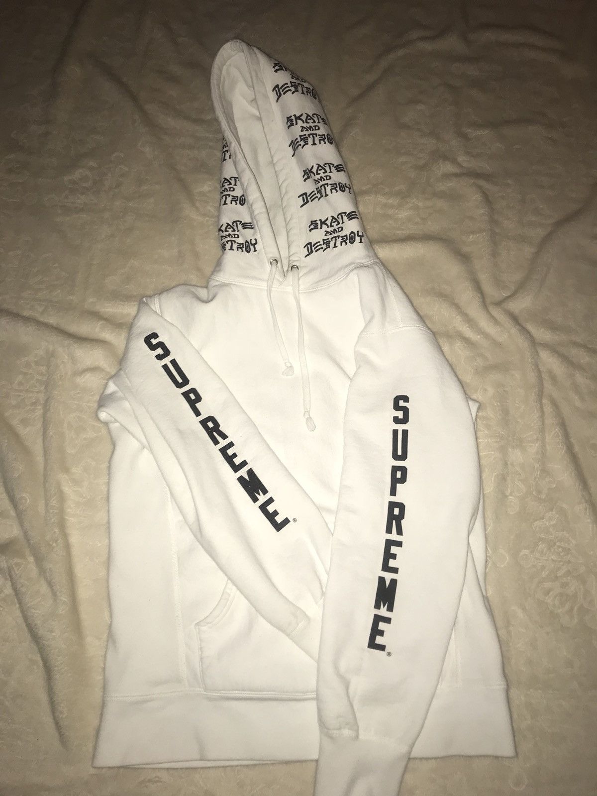 Supreme skate and destroy hoodie shop