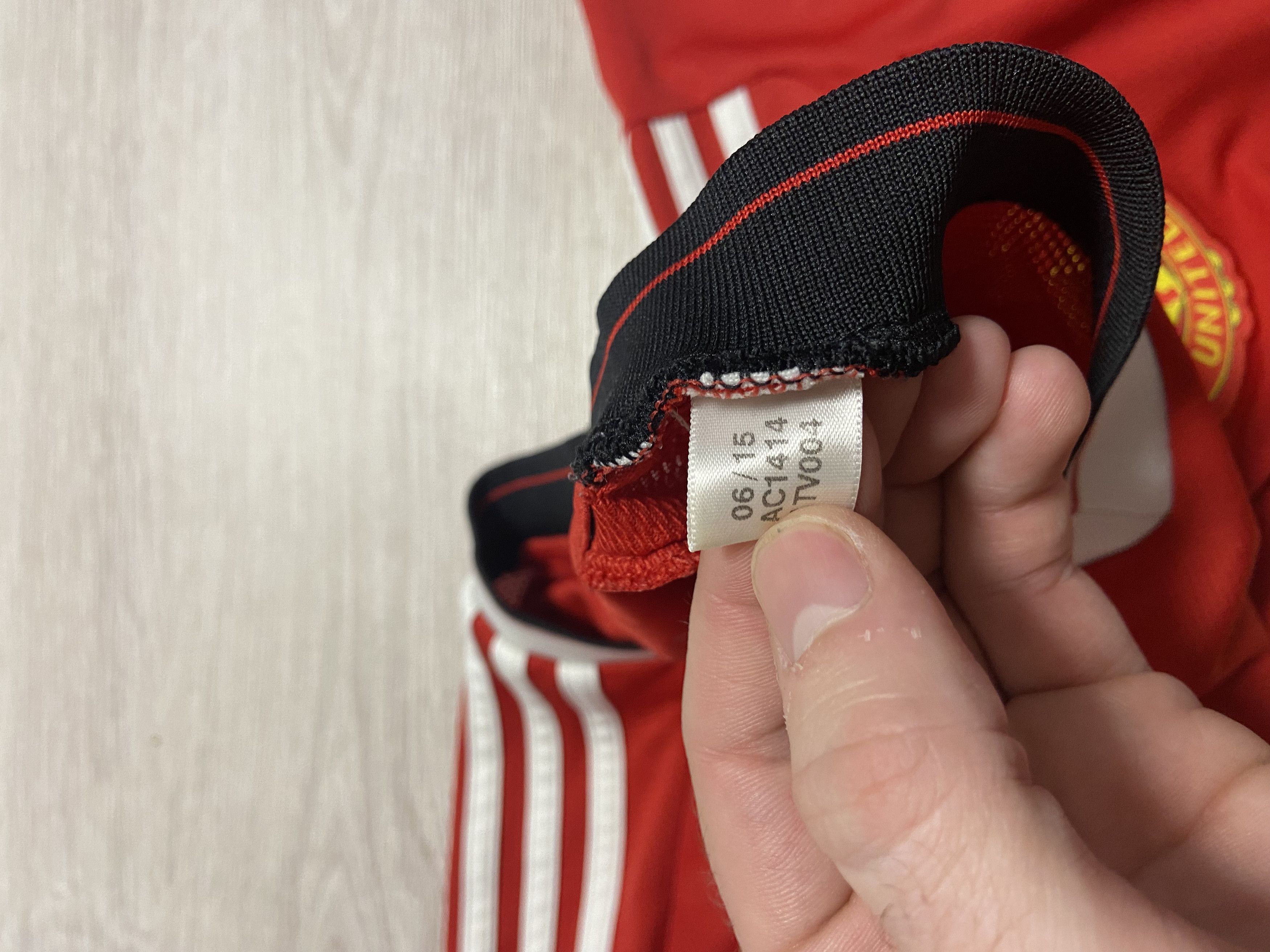 Adidas Adidas Jerse Manchester United 2015 away Chevrolet Size US L / EU 52-54 / 3 - 8 Thumbnail