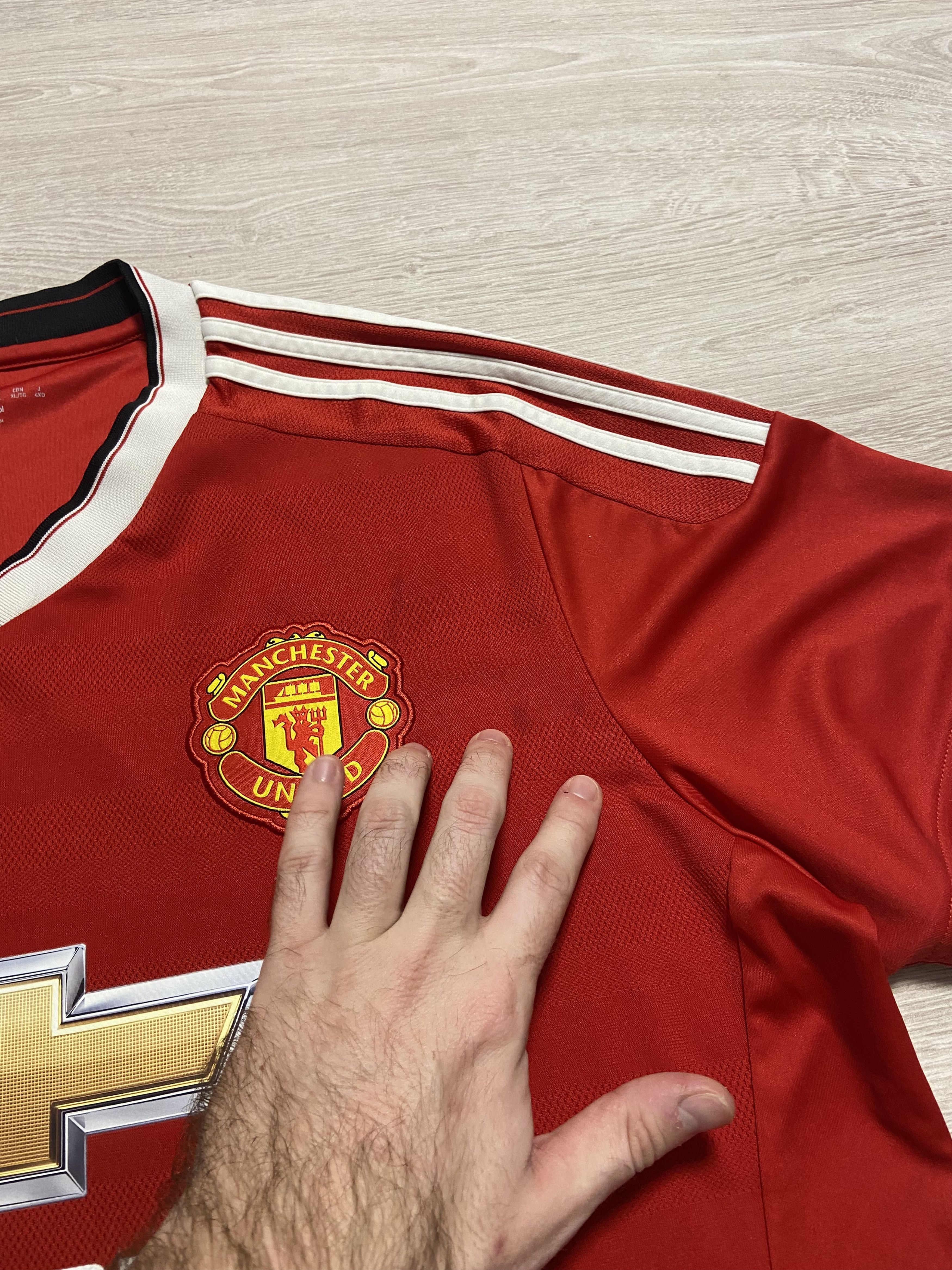 Adidas Adidas Jerse Manchester United 2015 away Chevrolet Size US L / EU 52-54 / 3 - 4 Thumbnail