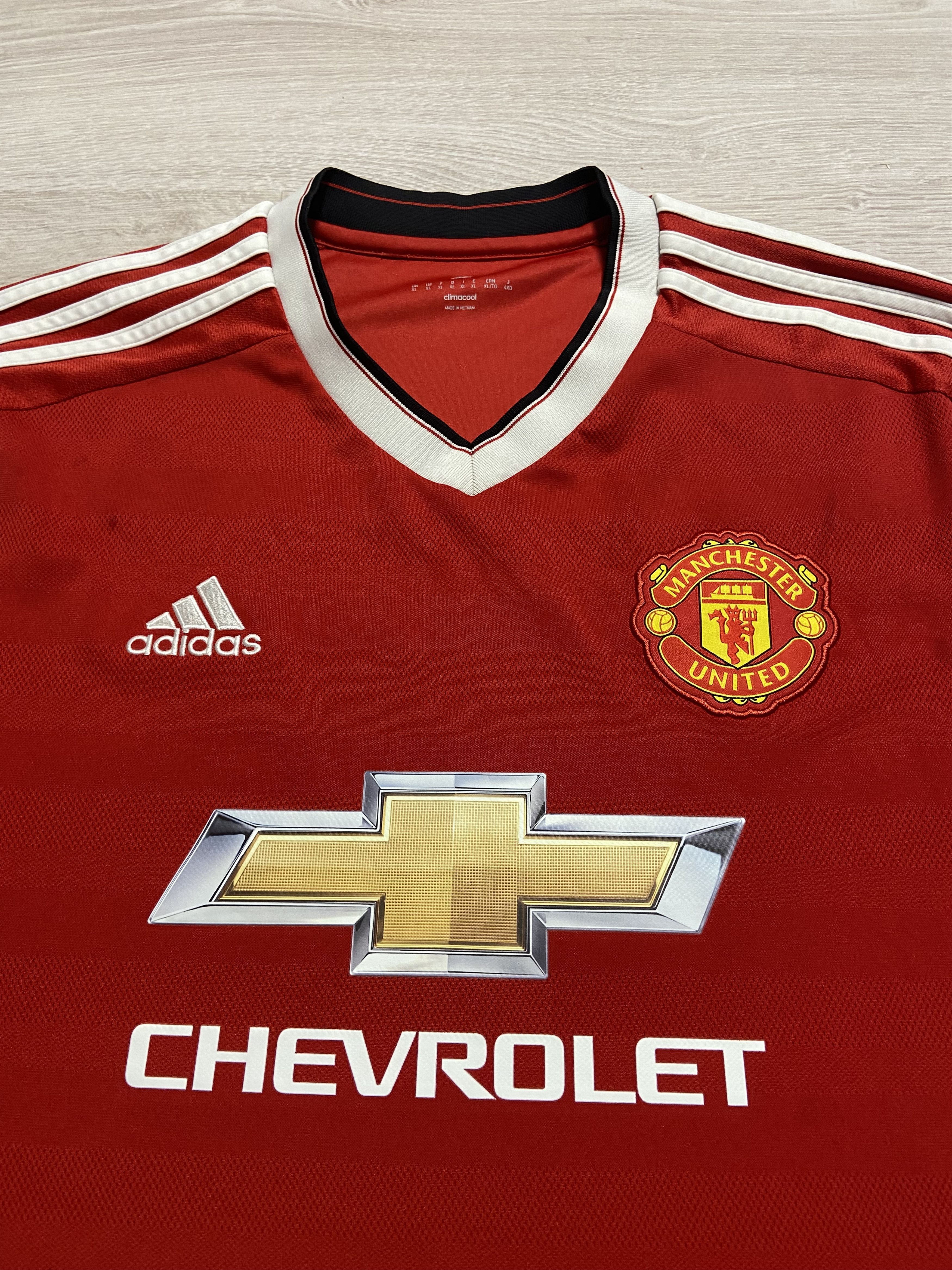 Adidas Adidas Jerse Manchester United 2015 away Chevrolet Size US L / EU 52-54 / 3 - 2 Thumbnail