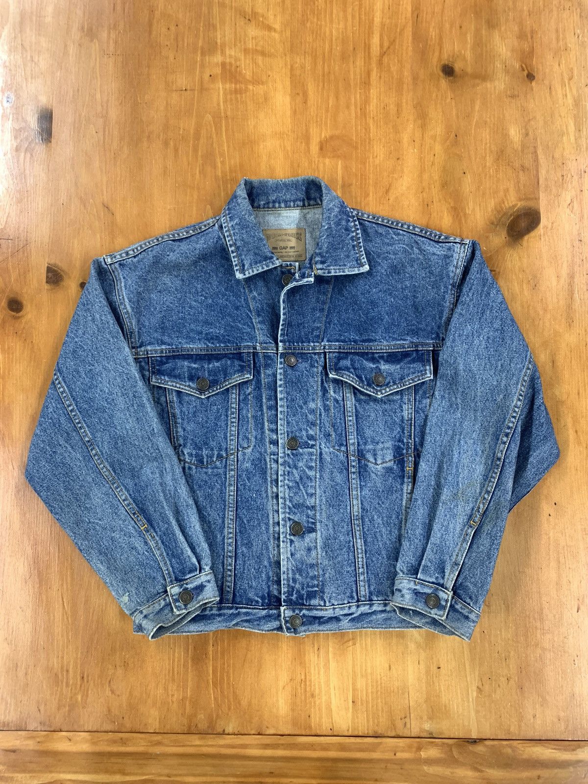 Other Vintage GAP Stone Wash Jean Jacket Size US S / EU 44-46 / 1 - 1 Thumbnail