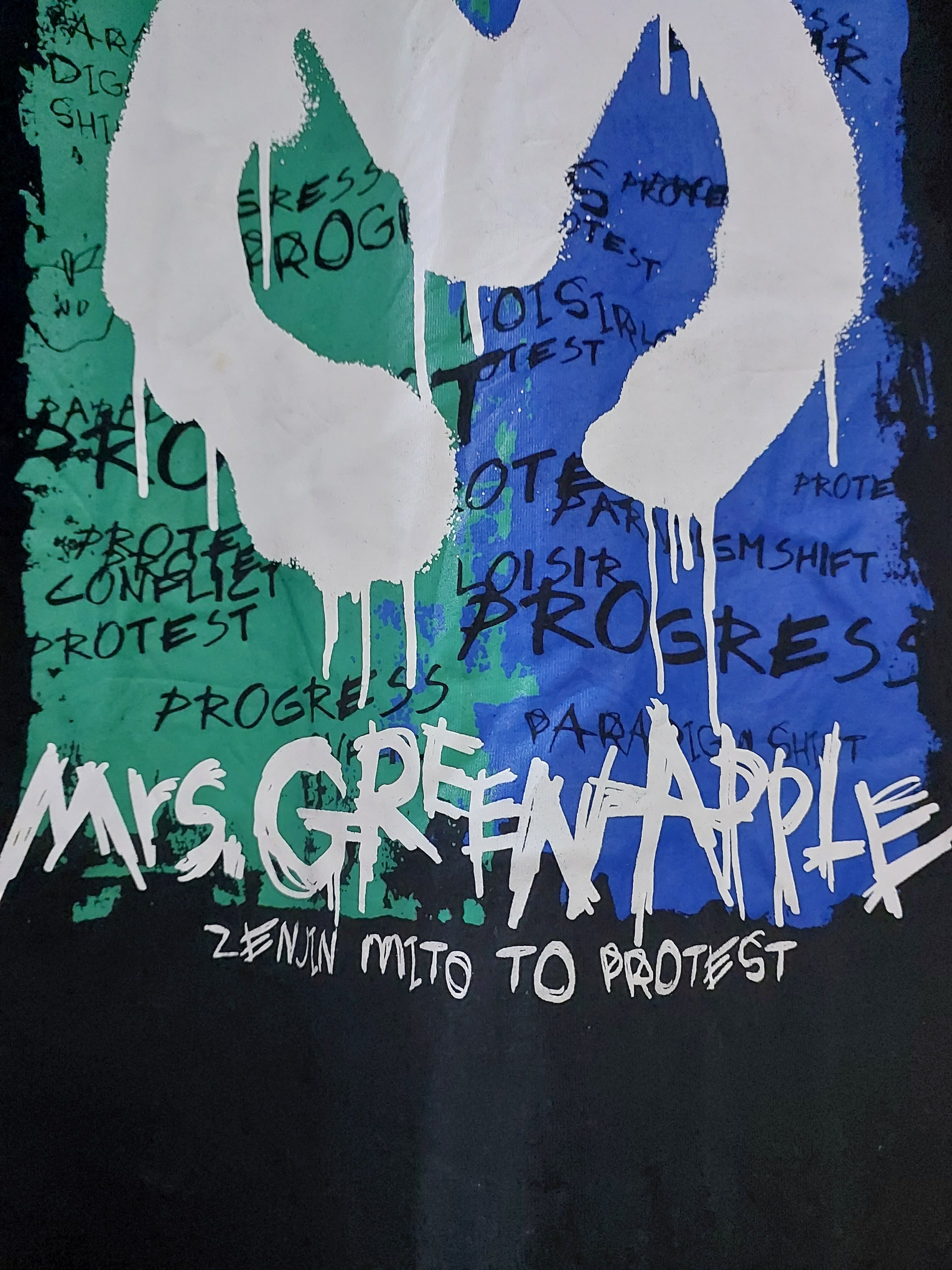 Anime × Band Tees MRS. GREEN APPLE JAPAN BAND ANIME FIRE FORCE SONG T-SHIRT Size US XL / EU 56 / 4 - 5 Thumbnail