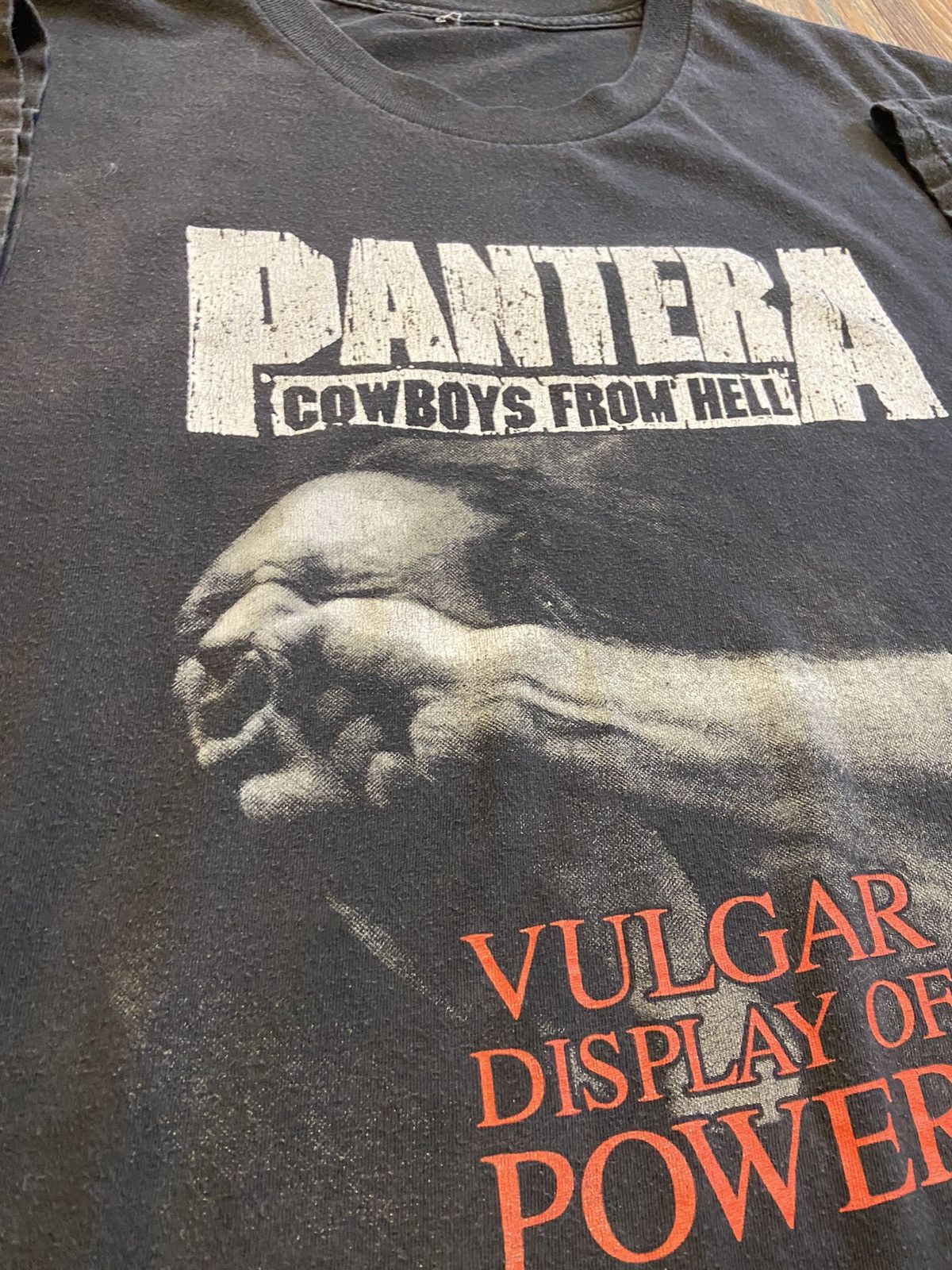 CRAZY Vintage 90s Pantera “Vulgar Display of Power” Tee