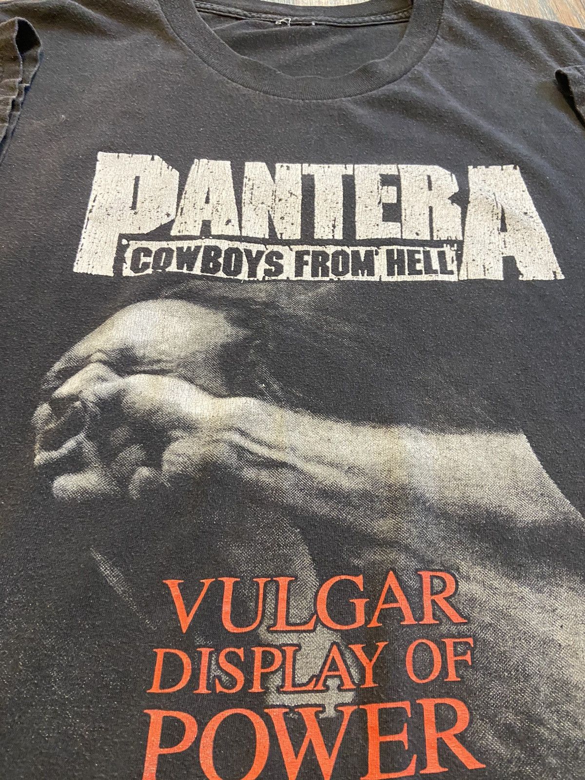 CRAZY Vintage 90s Pantera “Vulgar Display of Power” Tee