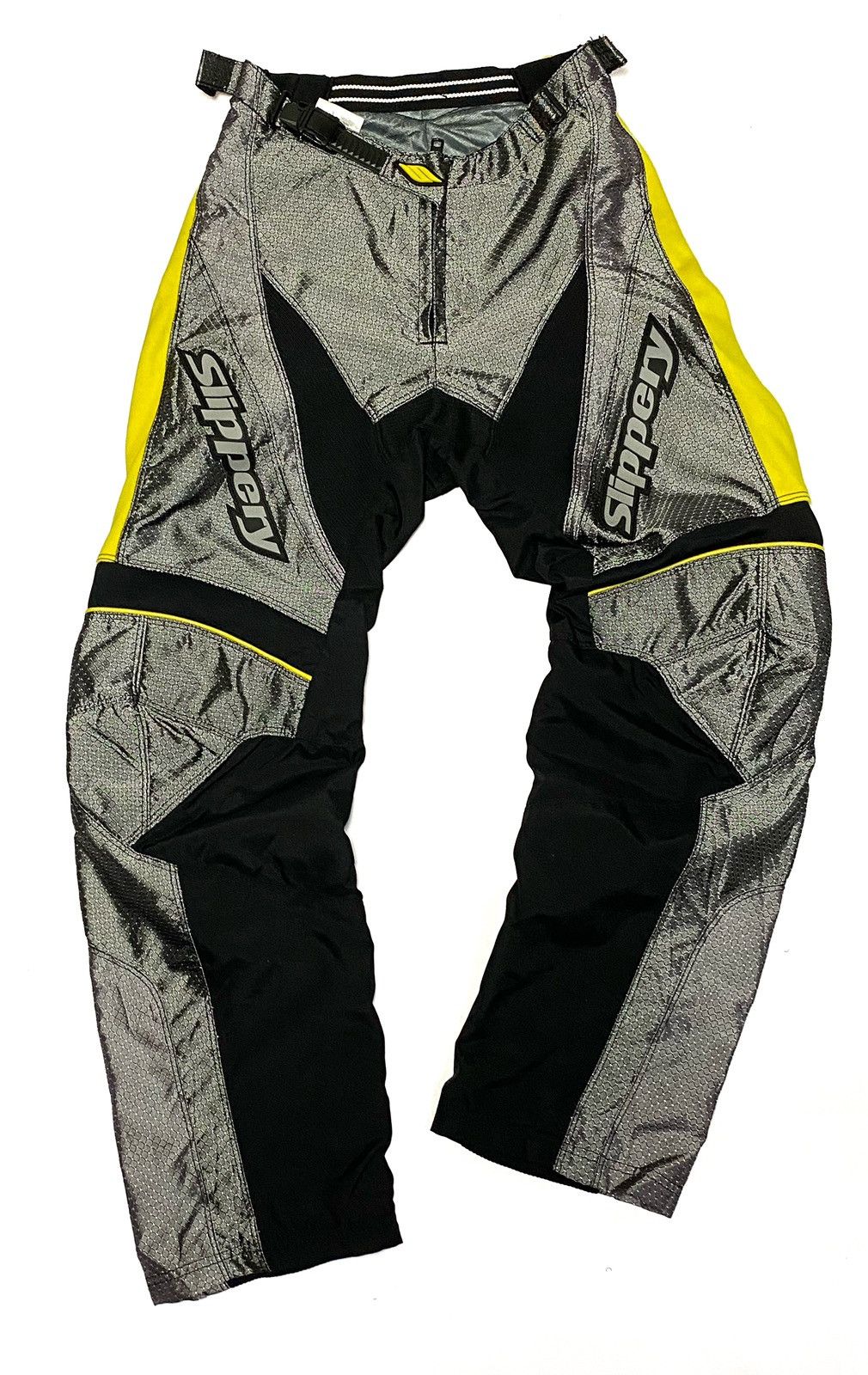 image of Racing x Sports Specialties Switch Slippery Motorcross Pants in Black Grey Yellow, Men's (Size 26)