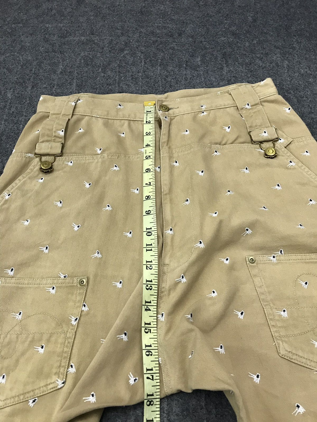 Japanese Brand Issey Miyake Mercibeaucoup Baggy Denim High Bush Pant Size US 33 - 18 Thumbnail
