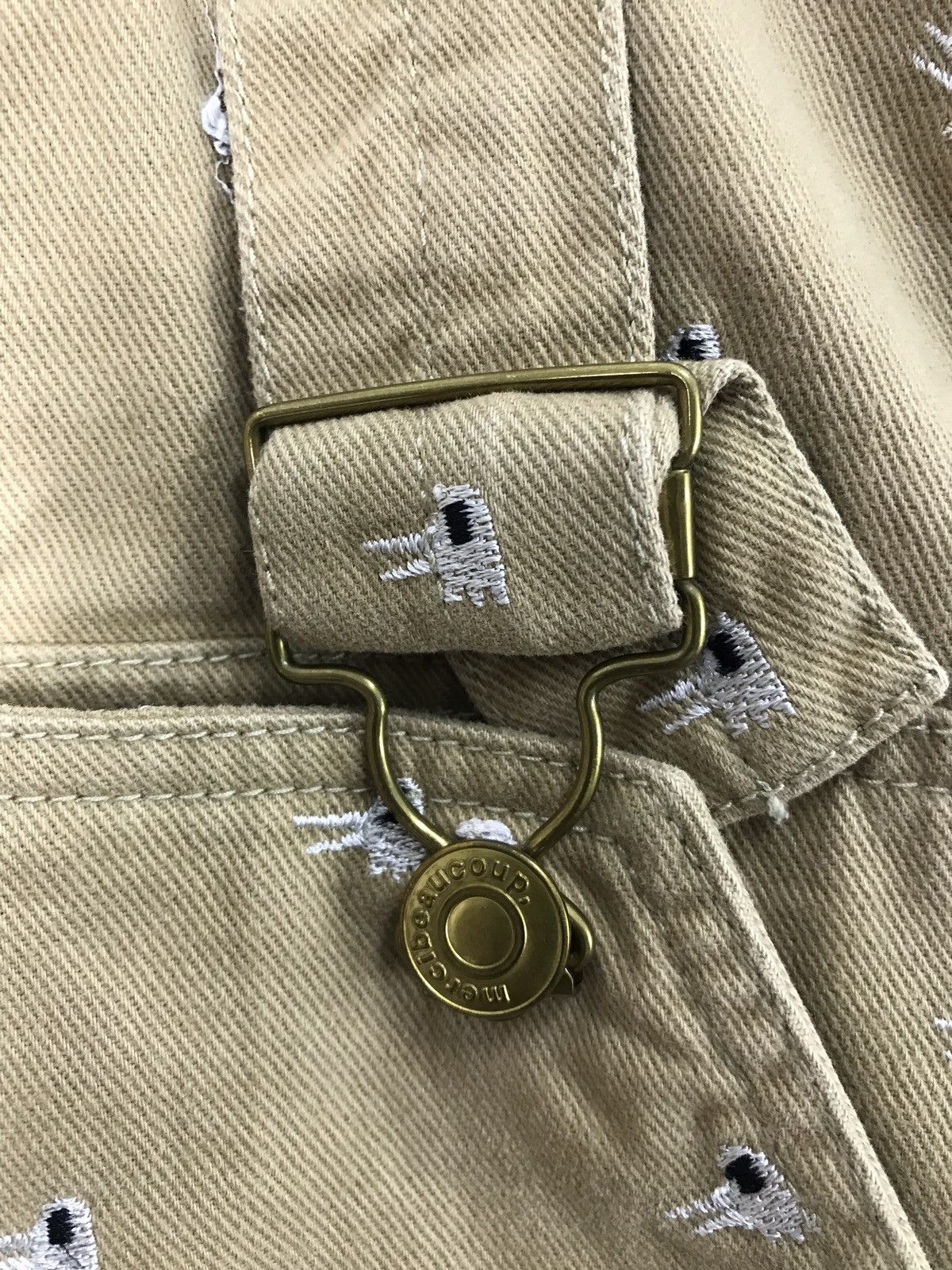 Japanese Brand Issey Miyake Mercibeaucoup Baggy Denim High Bush Pant Size US 33 - 5 Thumbnail