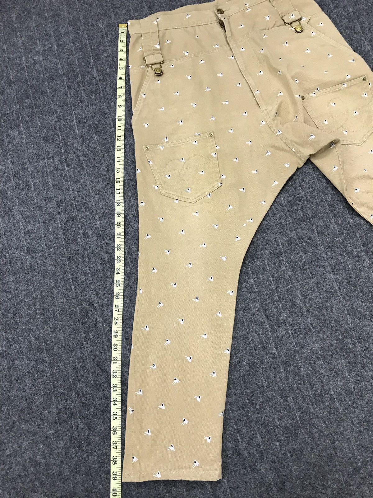 Japanese Brand Issey Miyake Mercibeaucoup Baggy Denim High Bush Pant Size US 33 - 17 Thumbnail