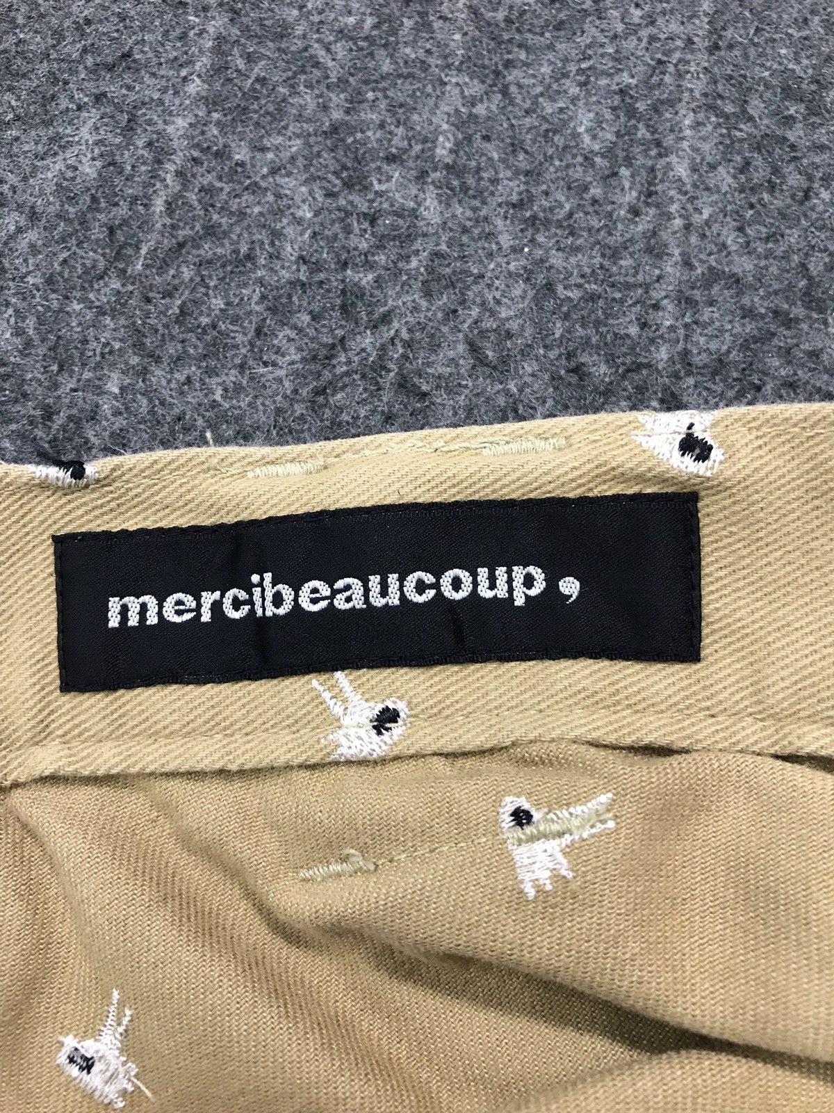 Japanese Brand Issey Miyake Mercibeaucoup Baggy Denim High Bush Pant Size US 33 - 11 Thumbnail