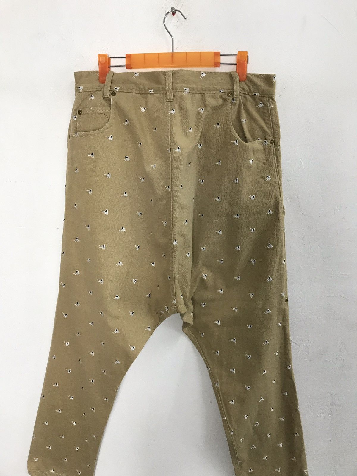Japanese Brand Issey Miyake Mercibeaucoup Baggy Denim High Bush Pant Size US 33 - 8 Thumbnail