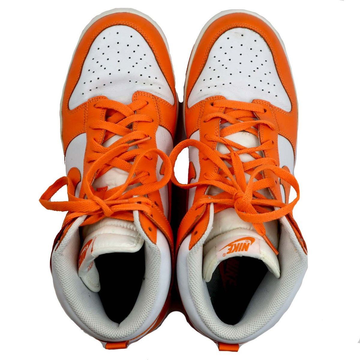 Nike 2010 Nike Dunk High Ostrich Pack - Mandarin Orange Size US 11 / EU 44 - 3 Thumbnail