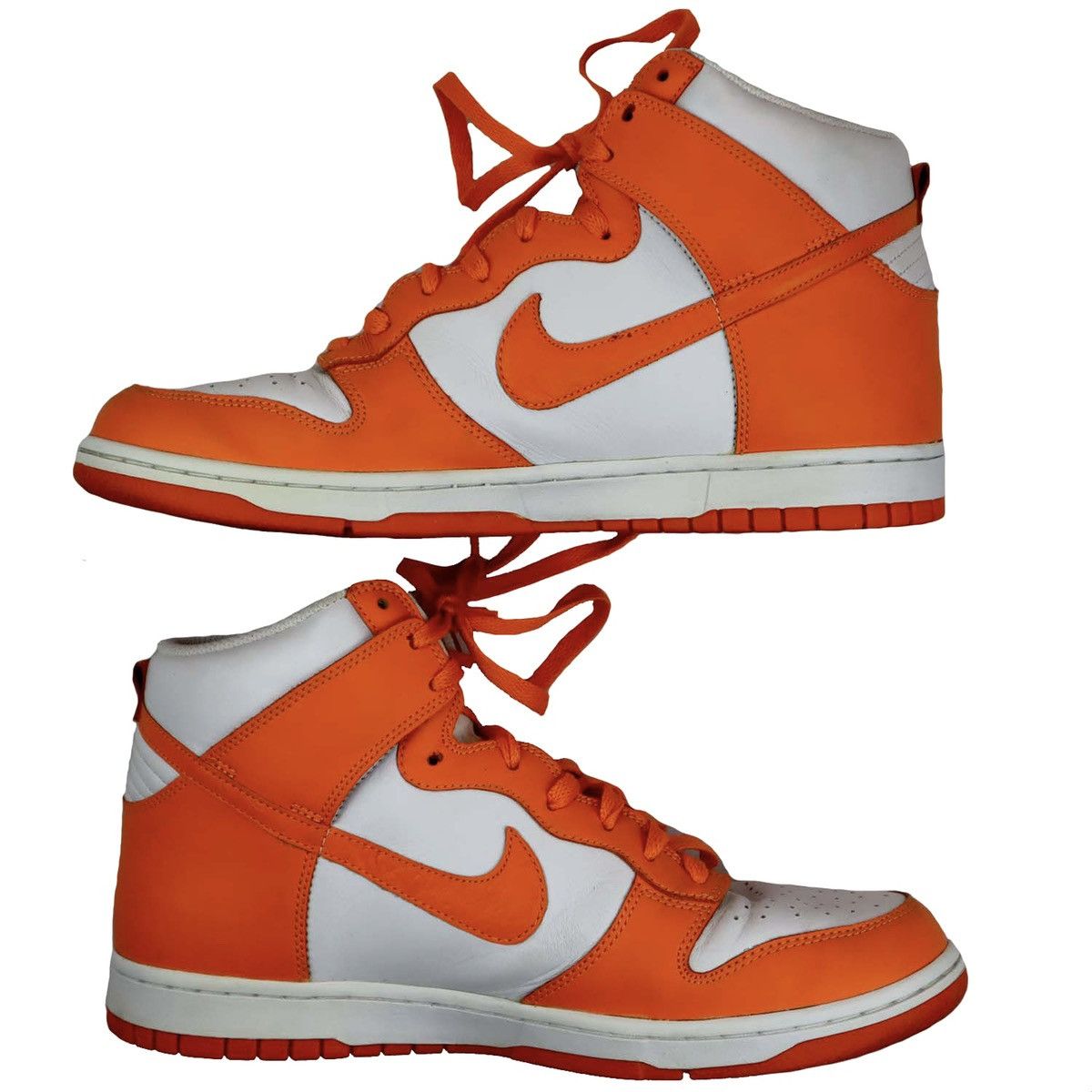 Nike 2010 Nike Dunk High Ostrich Pack - Mandarin Orange Size US 11 / EU 44 - 2 Thumbnail