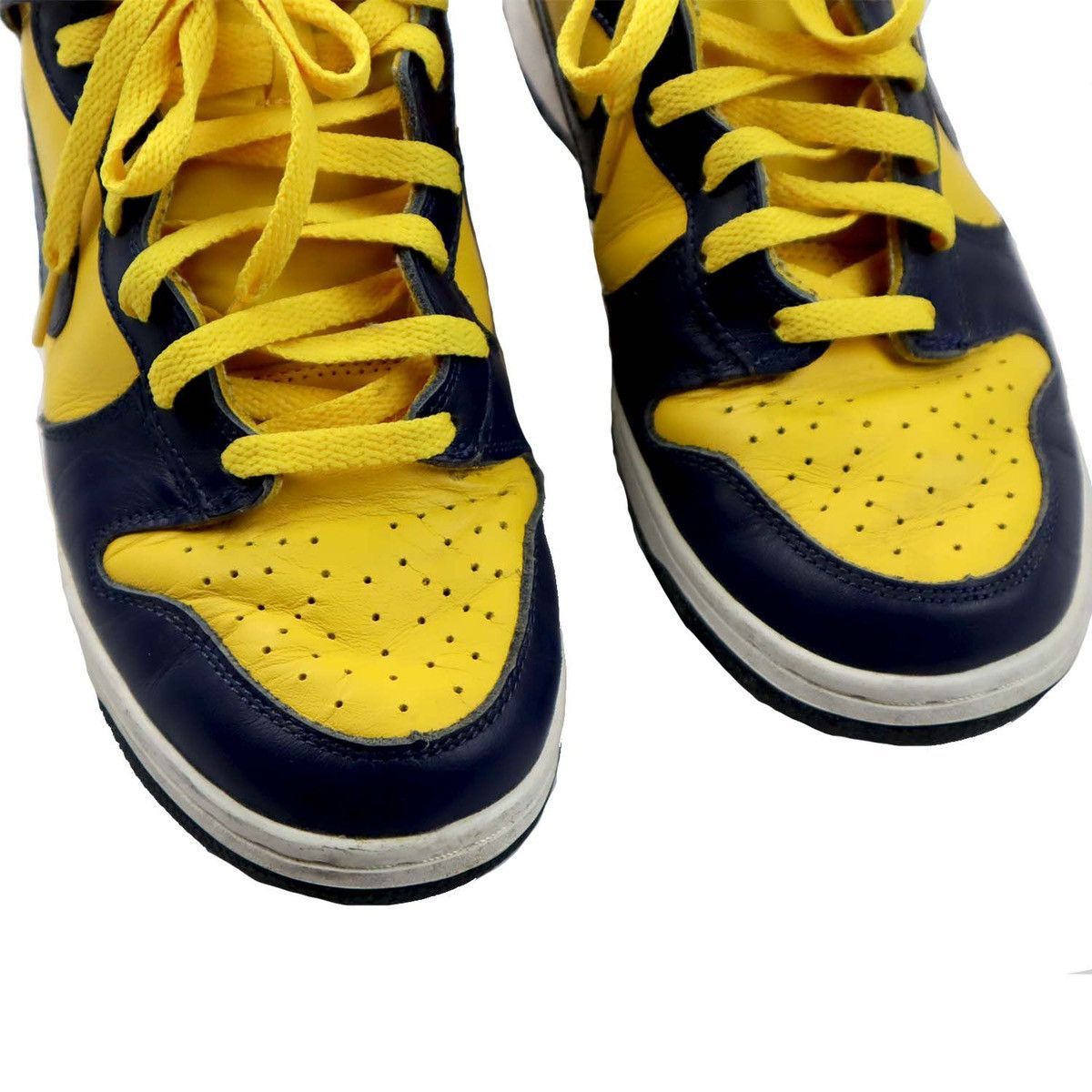 Nike × Vintage 1999 Nike Dunk High - Michigan Size US 9.5 / EU 42-43 - 3 Thumbnail