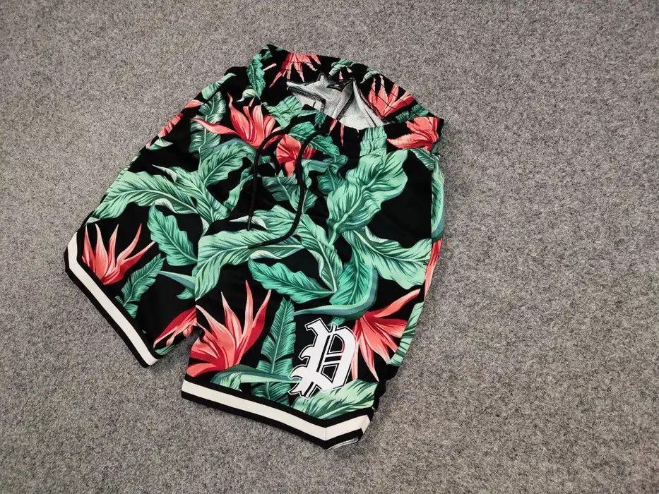 Vintage Vintage 90's Flowers Art Casual trendy Shorts Hawaiian Style Size US 36 / EU 52 - 5 Thumbnail