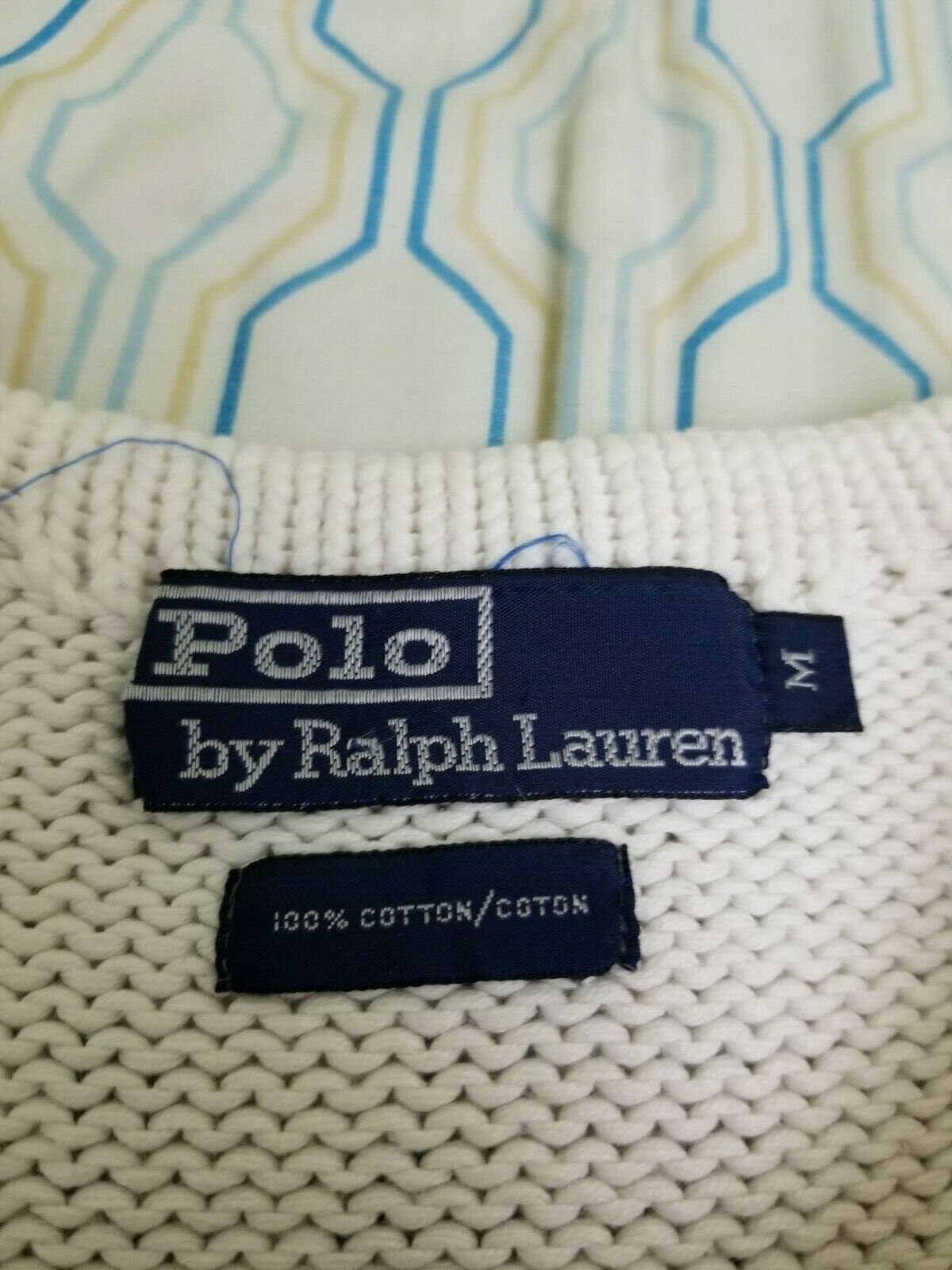Polo Ralph Lauren Vintage Polo Ralph Lauren 1967 ATHL DEPT. POLO KNIT MED Size US M / EU 48-50 / 2 - 7 Thumbnail