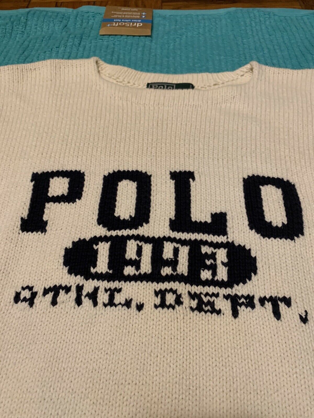 Polo Ralph Lauren Vintage Polo Ralph Lauren 1967 ATHL DEPT. POLO KNIT MED Size US M / EU 48-50 / 2 - 3 Thumbnail