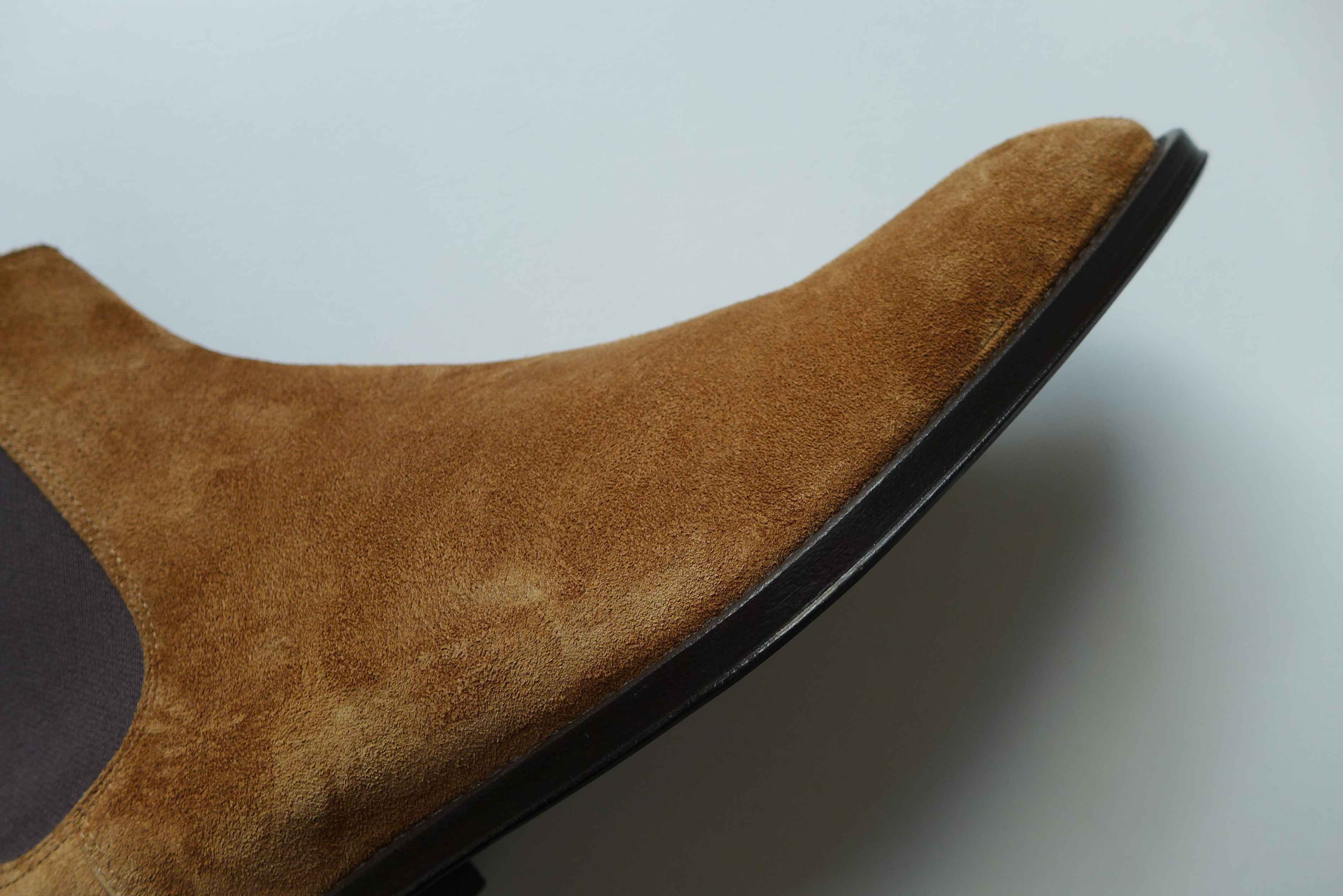 Givenchy Givenchy Rider Chelsea Zip Boots -- Camel Suede Size US 11 / EU 44 - 9 Thumbnail