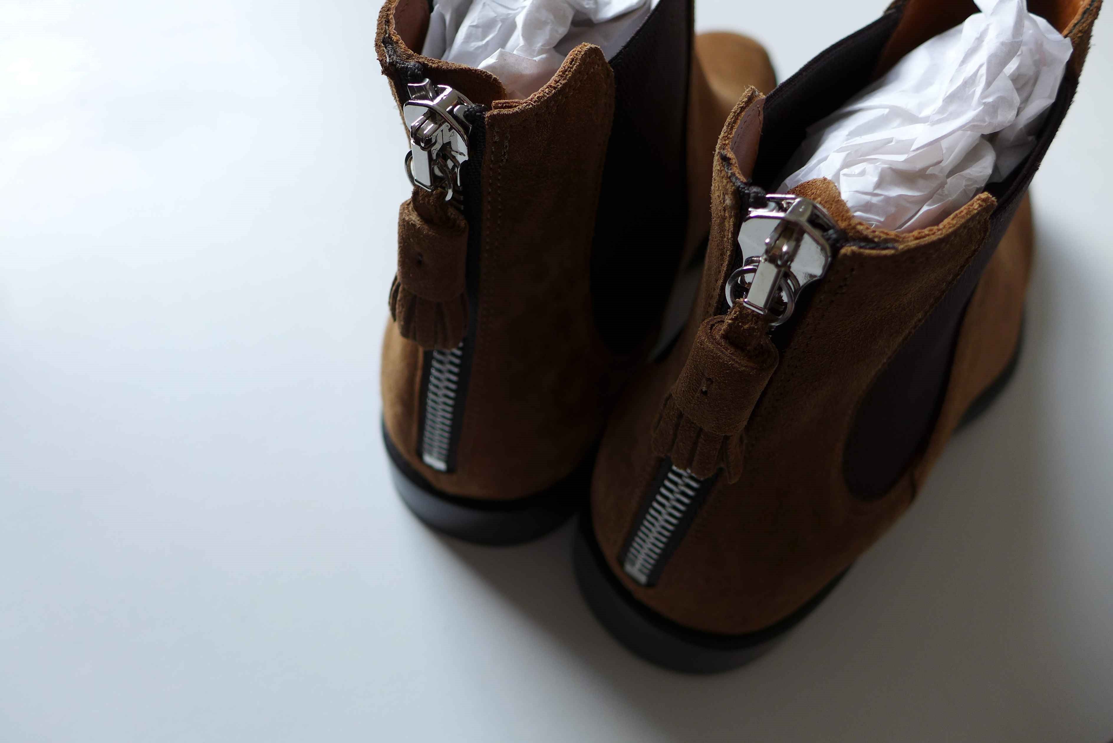 Givenchy Givenchy Rider Chelsea Zip Boots -- Camel Suede Size US 11 / EU 44 - 6 Thumbnail