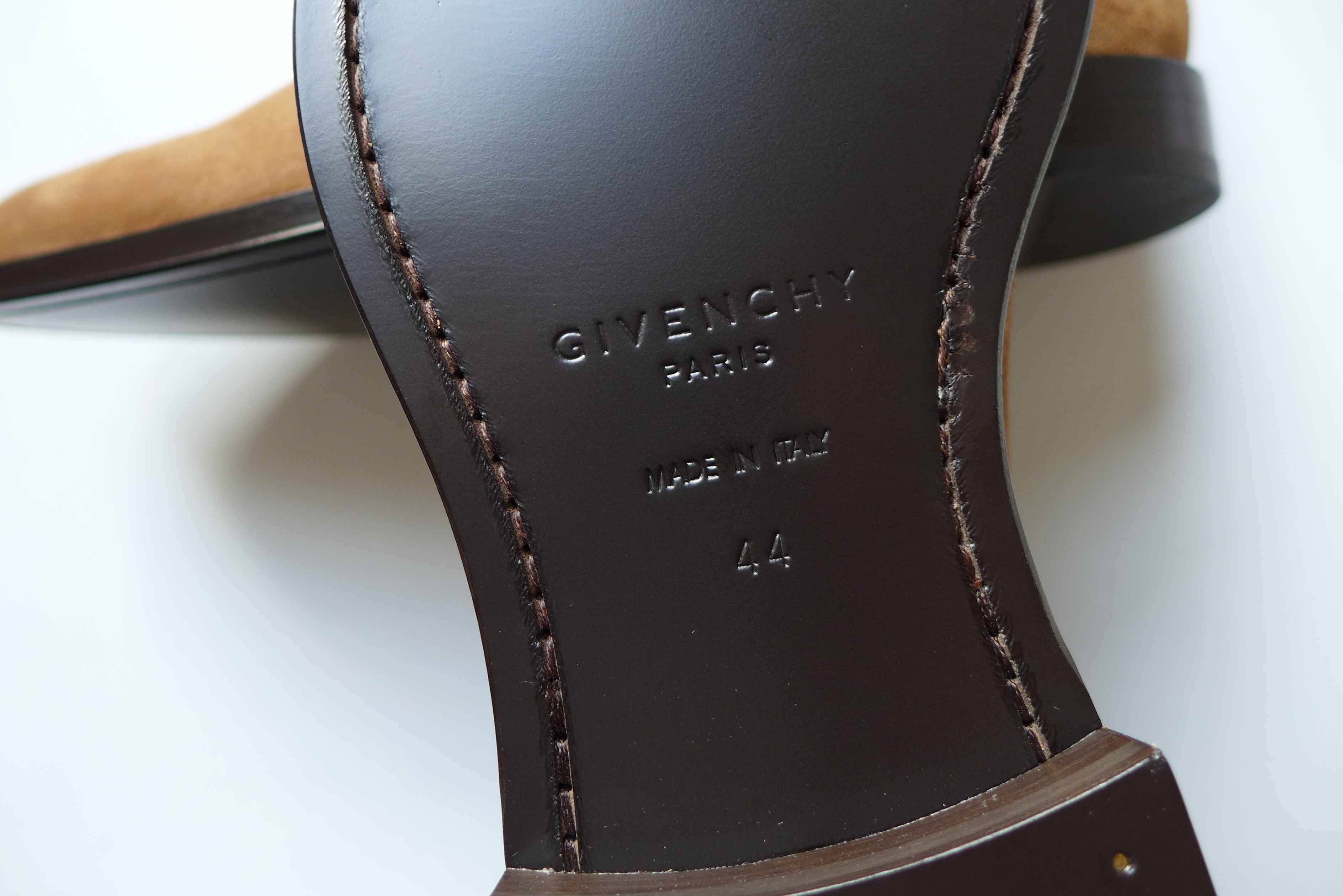 Givenchy Givenchy Rider Chelsea Zip Boots -- Camel Suede Size US 11 / EU 44 - 14 Thumbnail