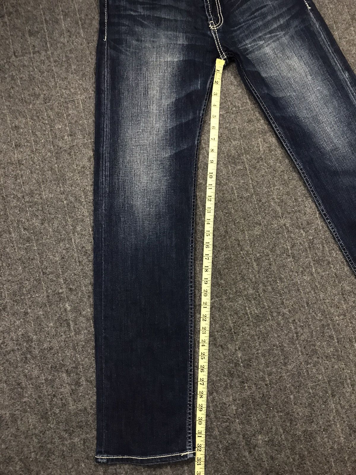 Japanese Brand × Vintage Vintage Anti Label Jeans Indigo design Size US 30 / EU 46 - 23 Thumbnail
